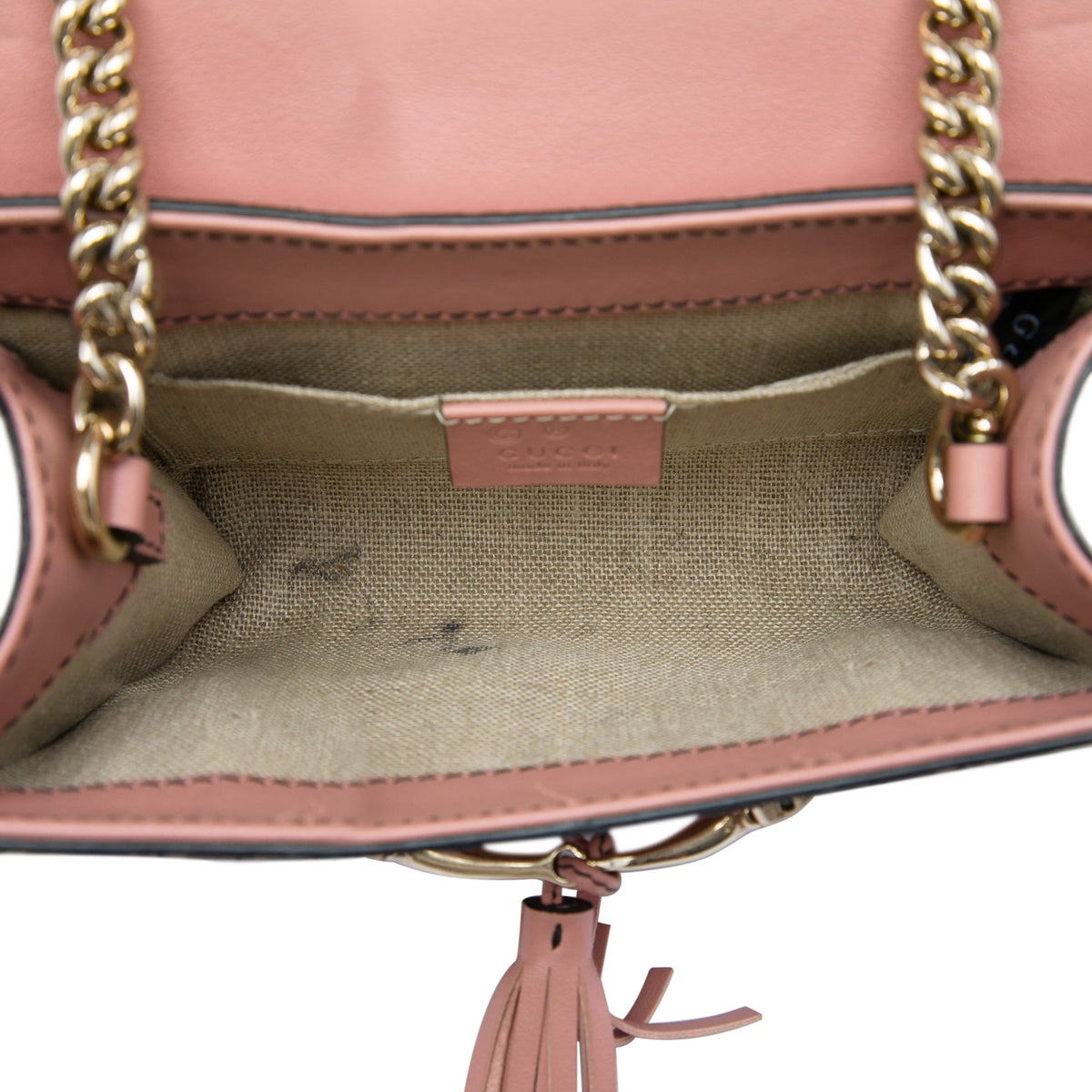 Gucci Mini Microguccissima Emily Crossbody