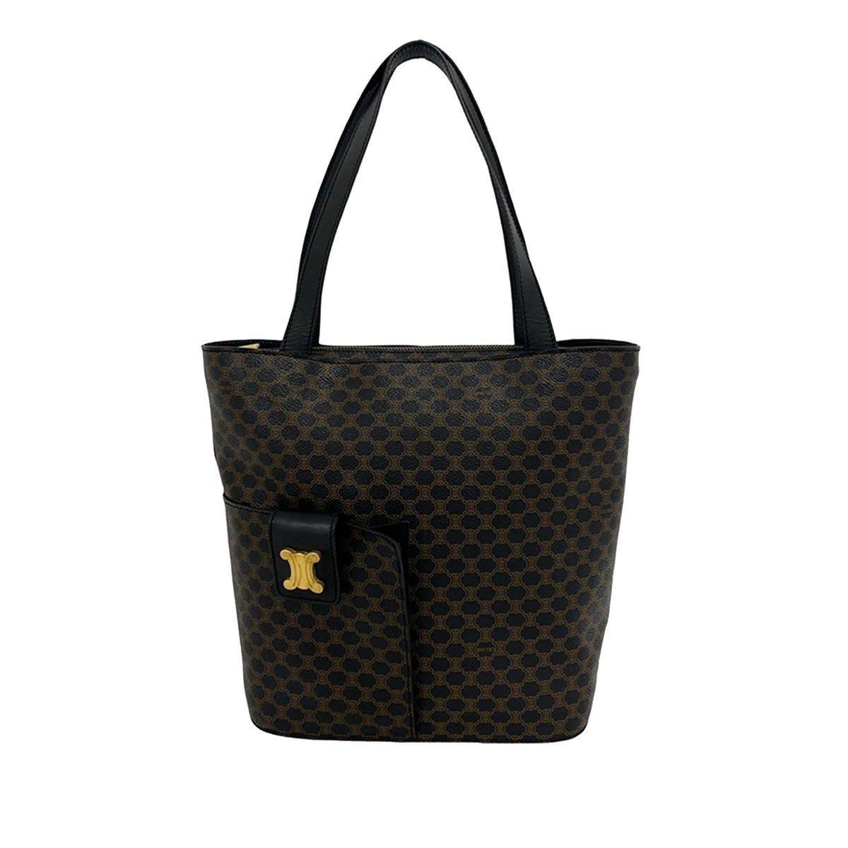 Celine Macadam Coated Canvas Tote