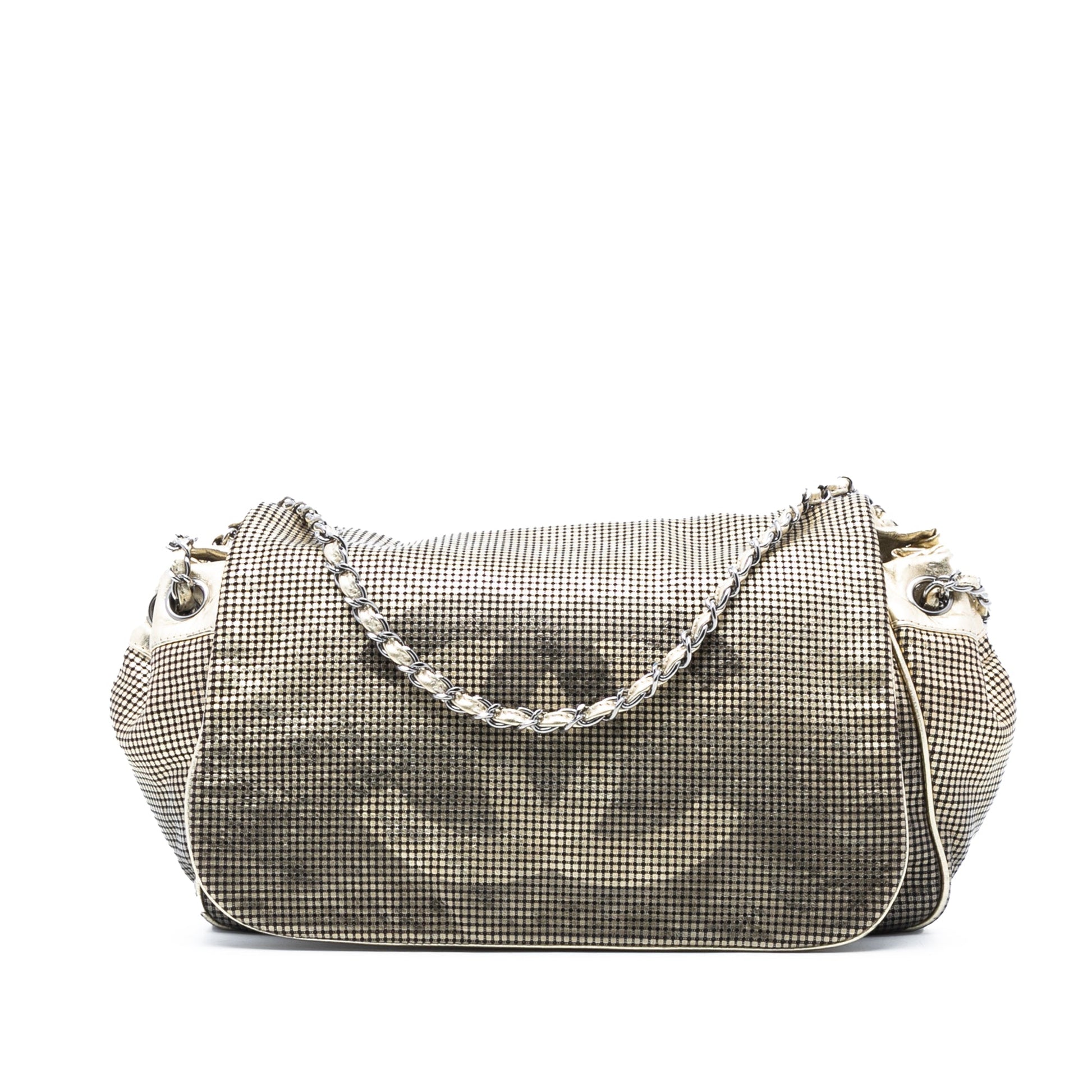 Chanel Perforated Lambskin Hollywood Accordion Flap