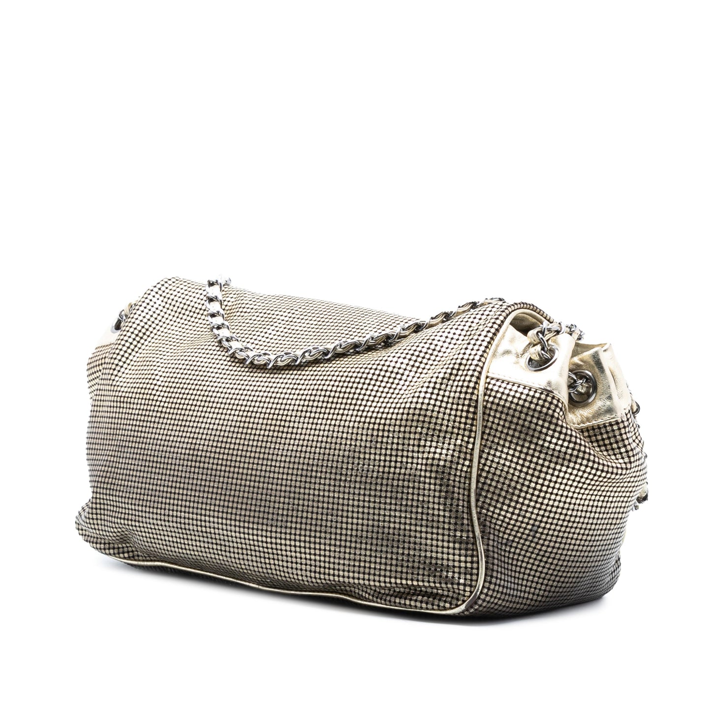 Chanel Perforated Lambskin Hollywood Accordion Flap
