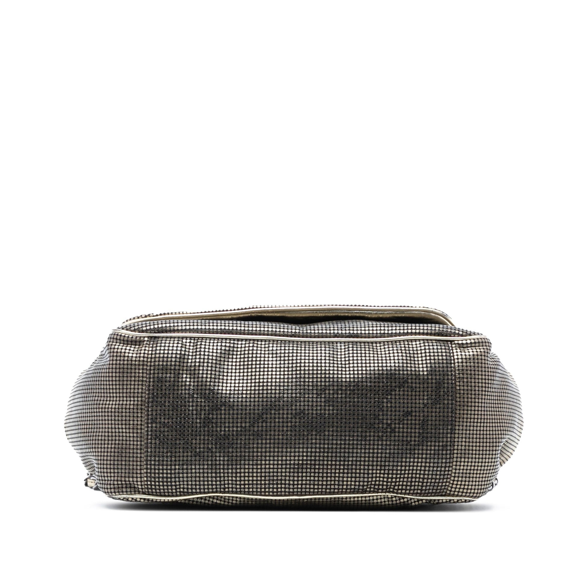 Chanel Perforated Lambskin Hollywood Accordion Flap