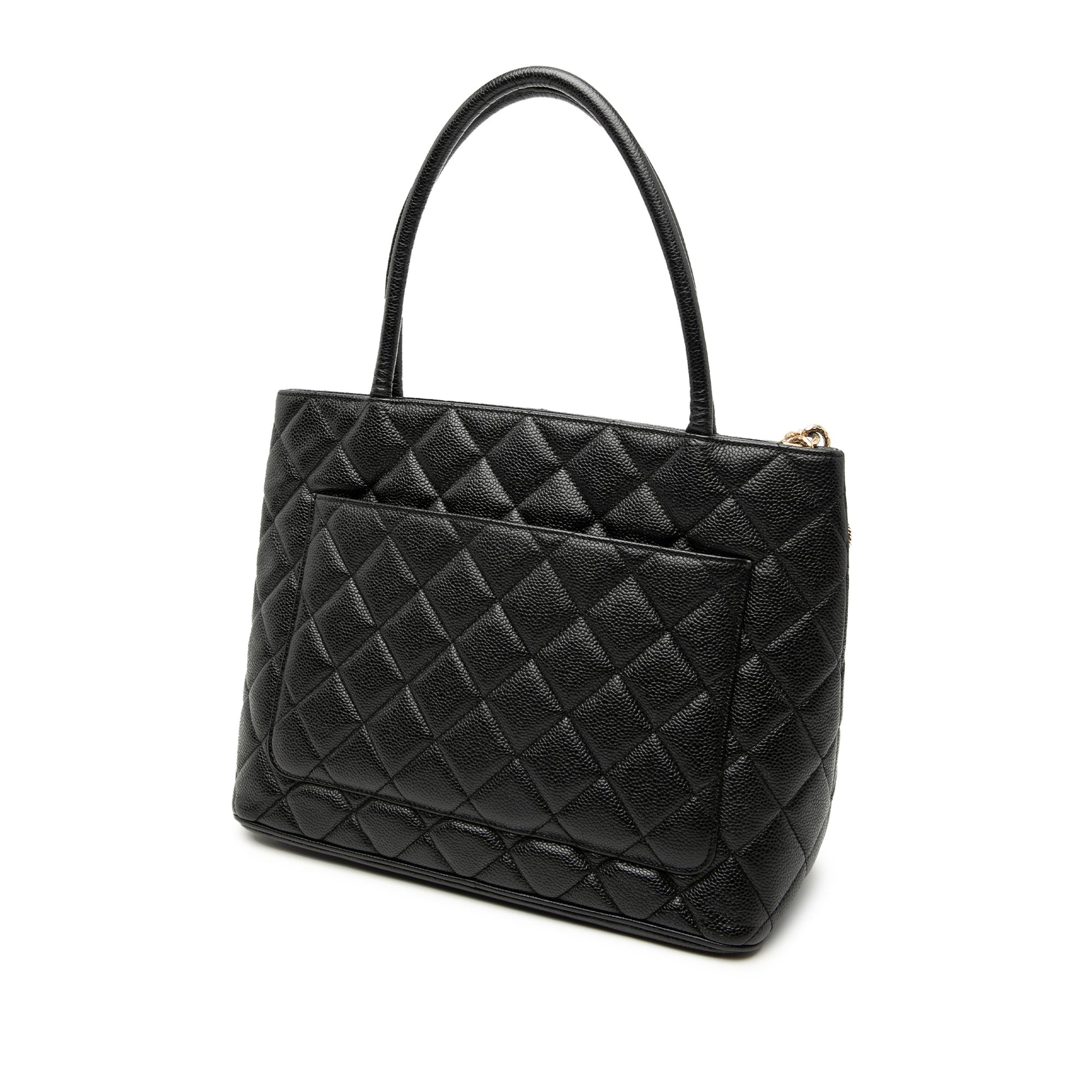 Chanel Caviar Medallion Tote