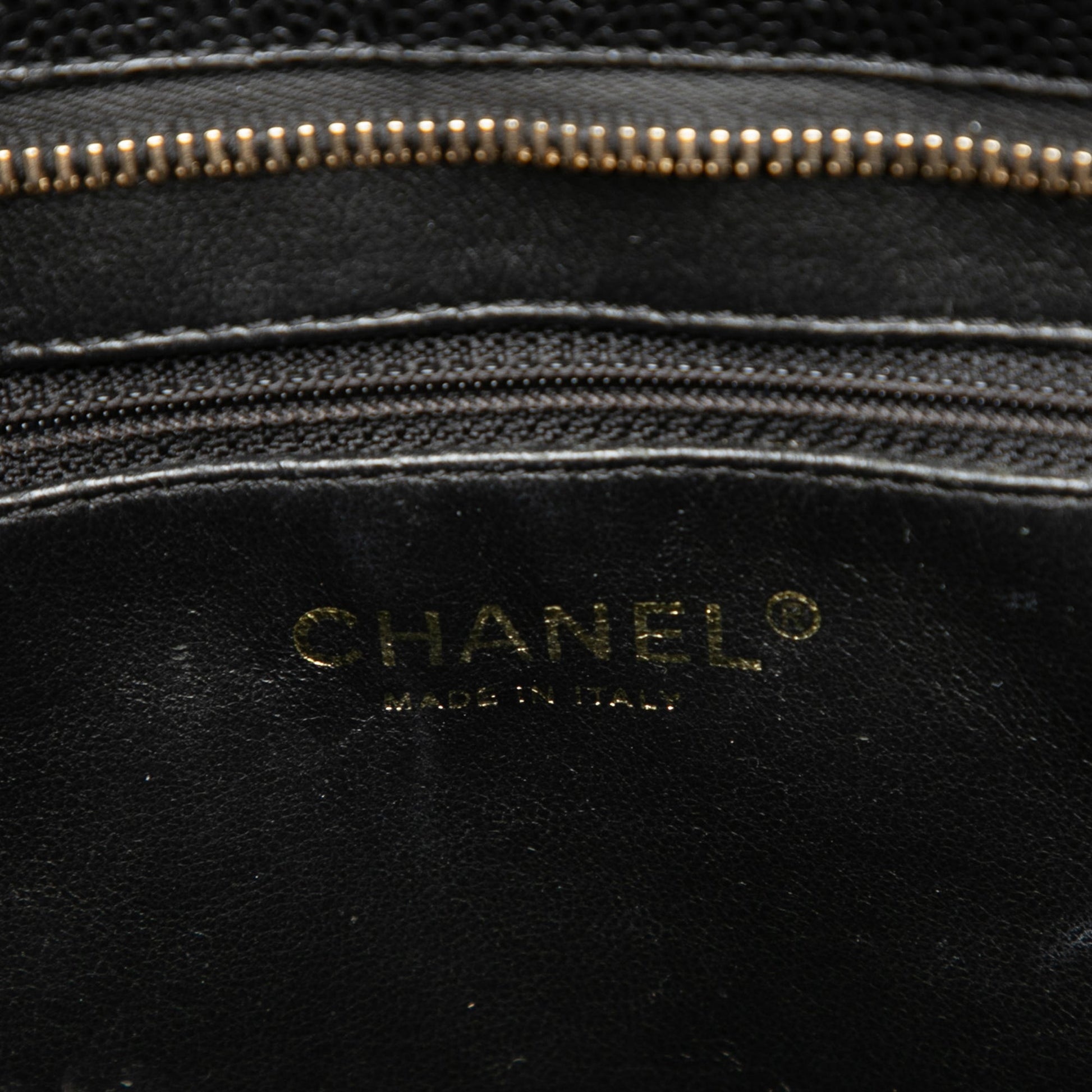 Chanel Caviar Medallion Tote
