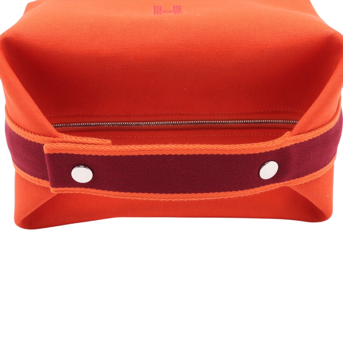Hermès Large Toile Bride A Brac Case