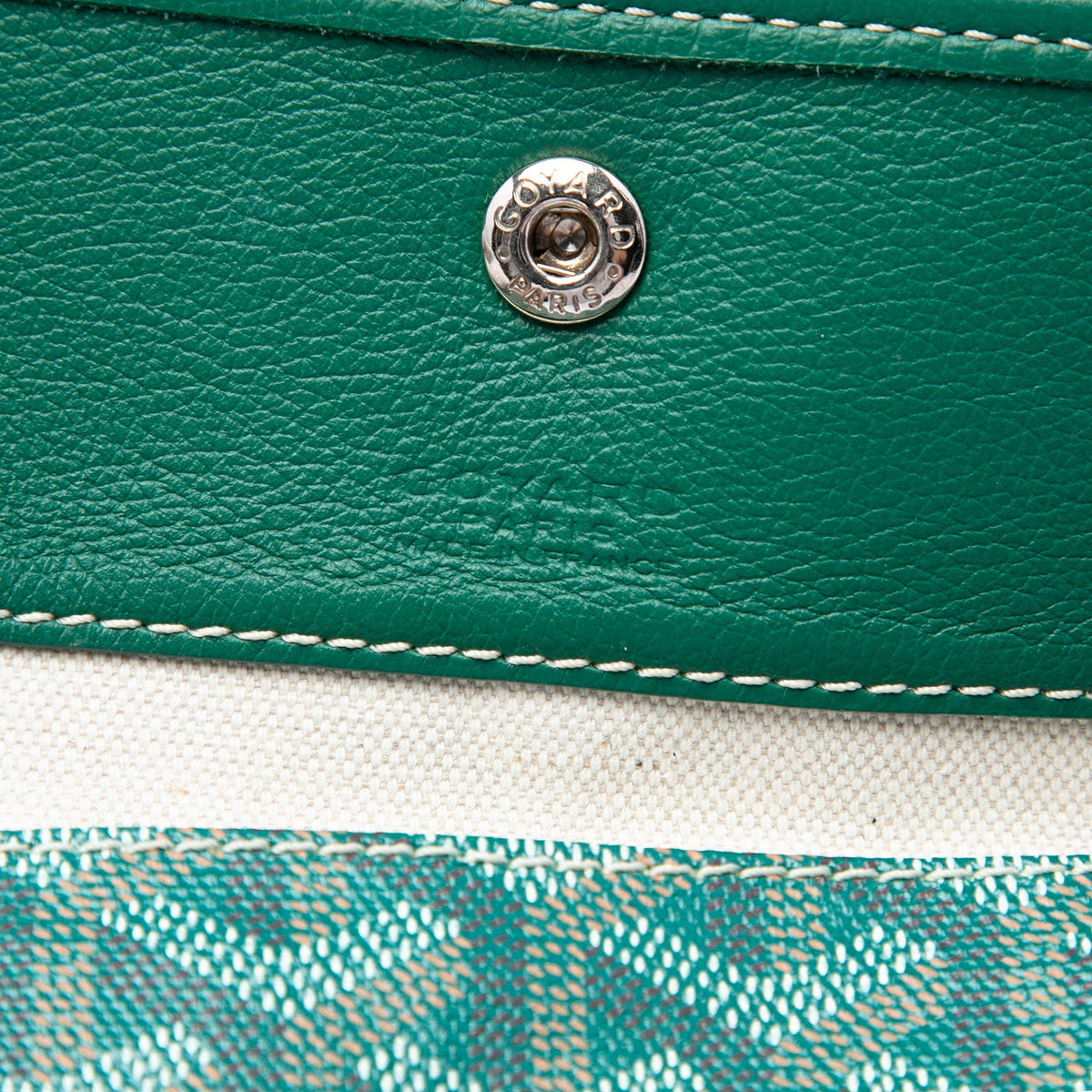 Goyard Goyardine Saint Louis PM — Green