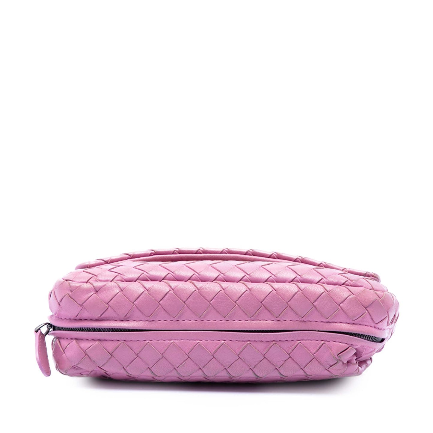 Bottega Veneta Mini Nappa Intrecciato Expandable Chain Flap Crossbody
