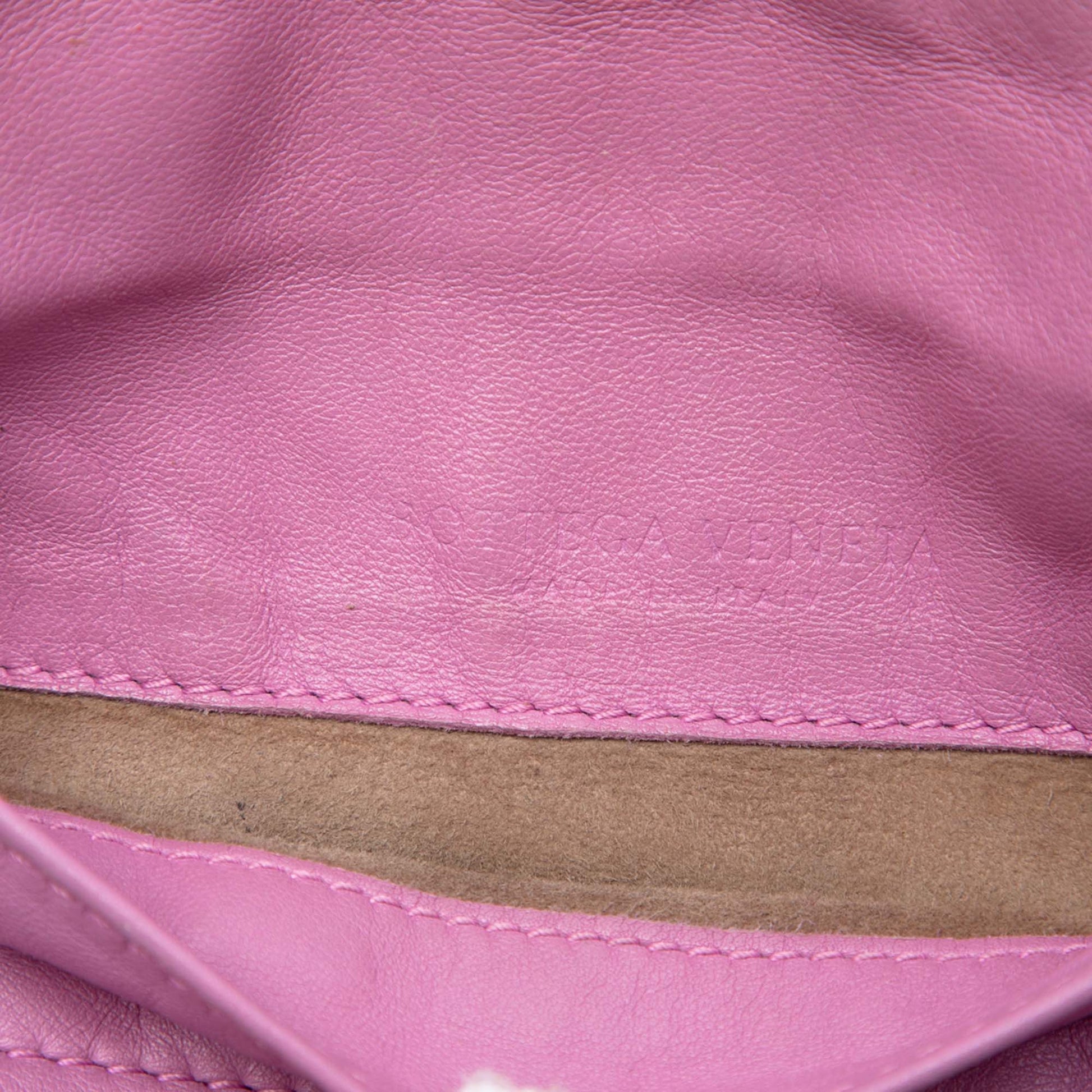 Bottega Veneta Mini Nappa Intrecciato Expandable Chain Flap Crossbody