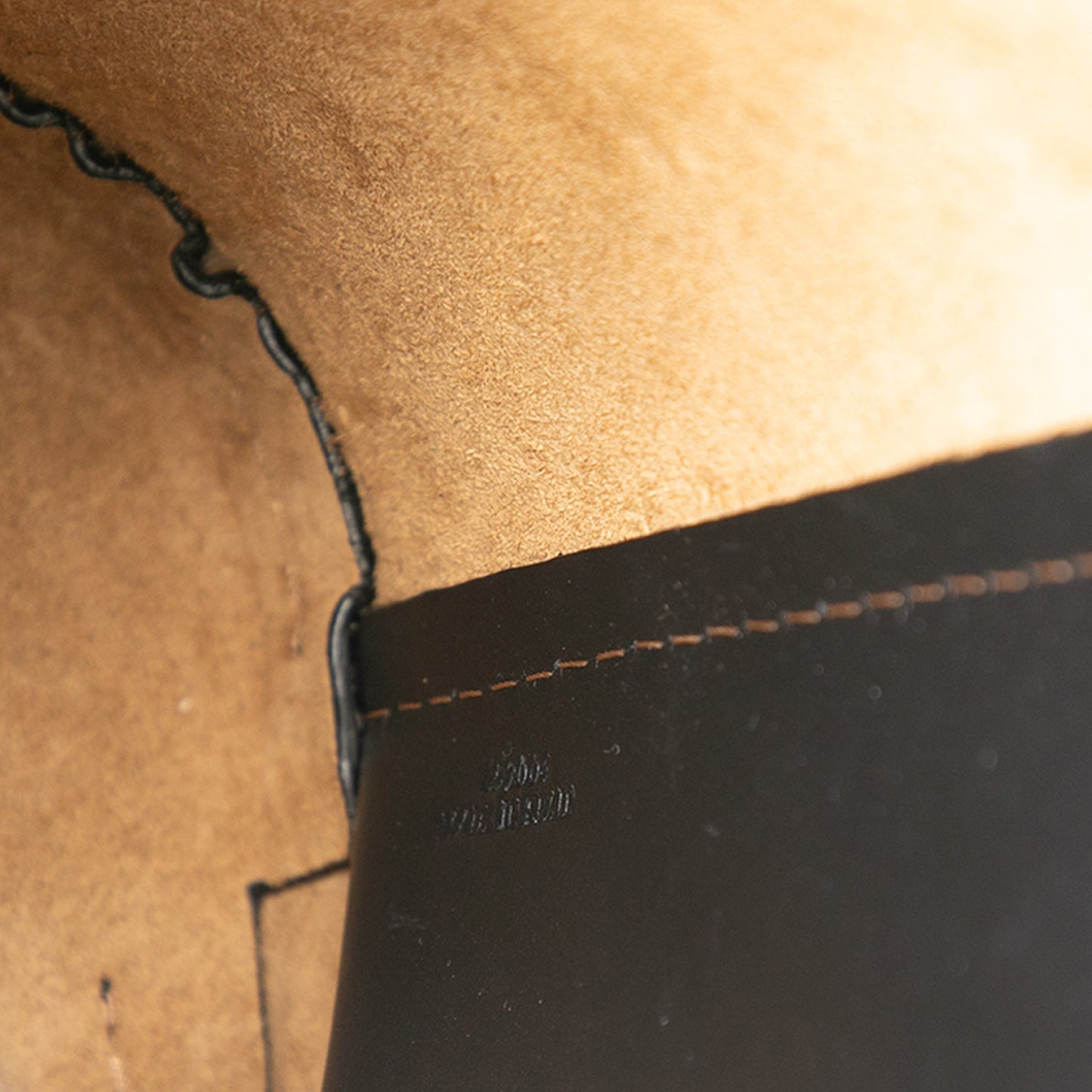 LOEWE Calfskin Bamboo Bucket Bag
