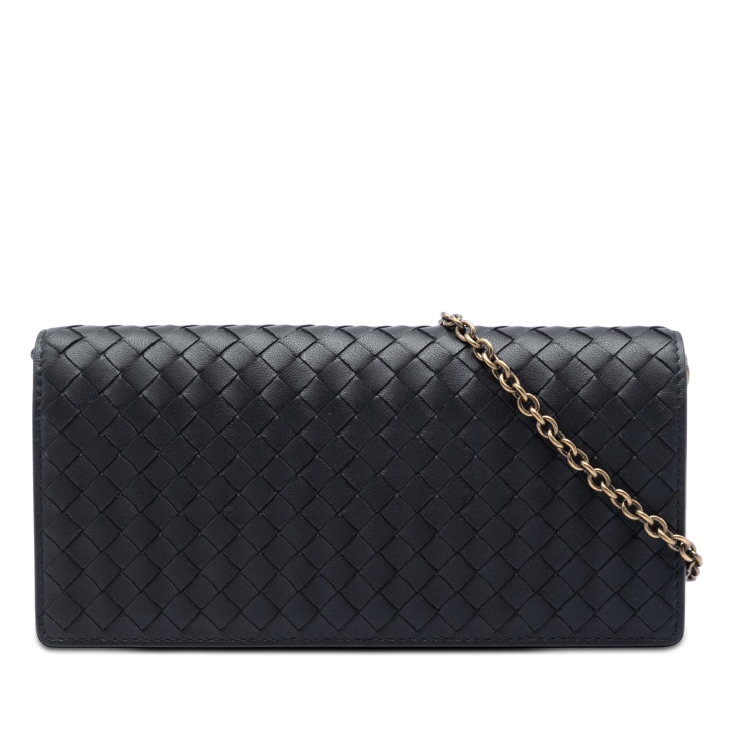 Bottega Veneta Nappa Intrecciato Continental Wallet on Chain
