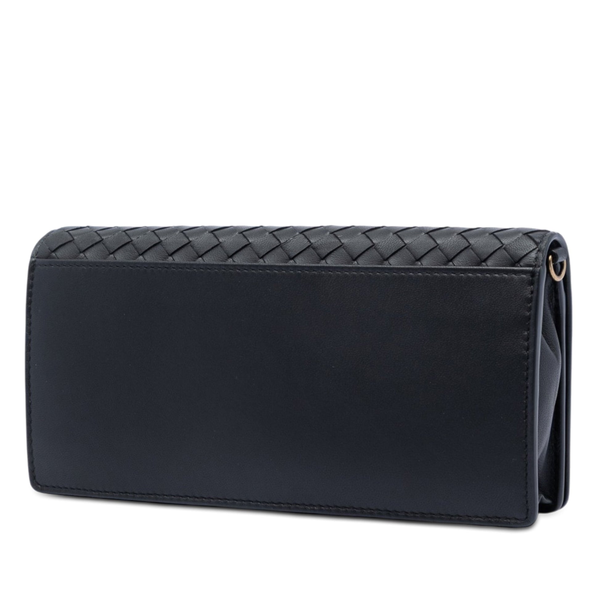 Bottega Veneta Nappa Intrecciato Continental Wallet on Chain