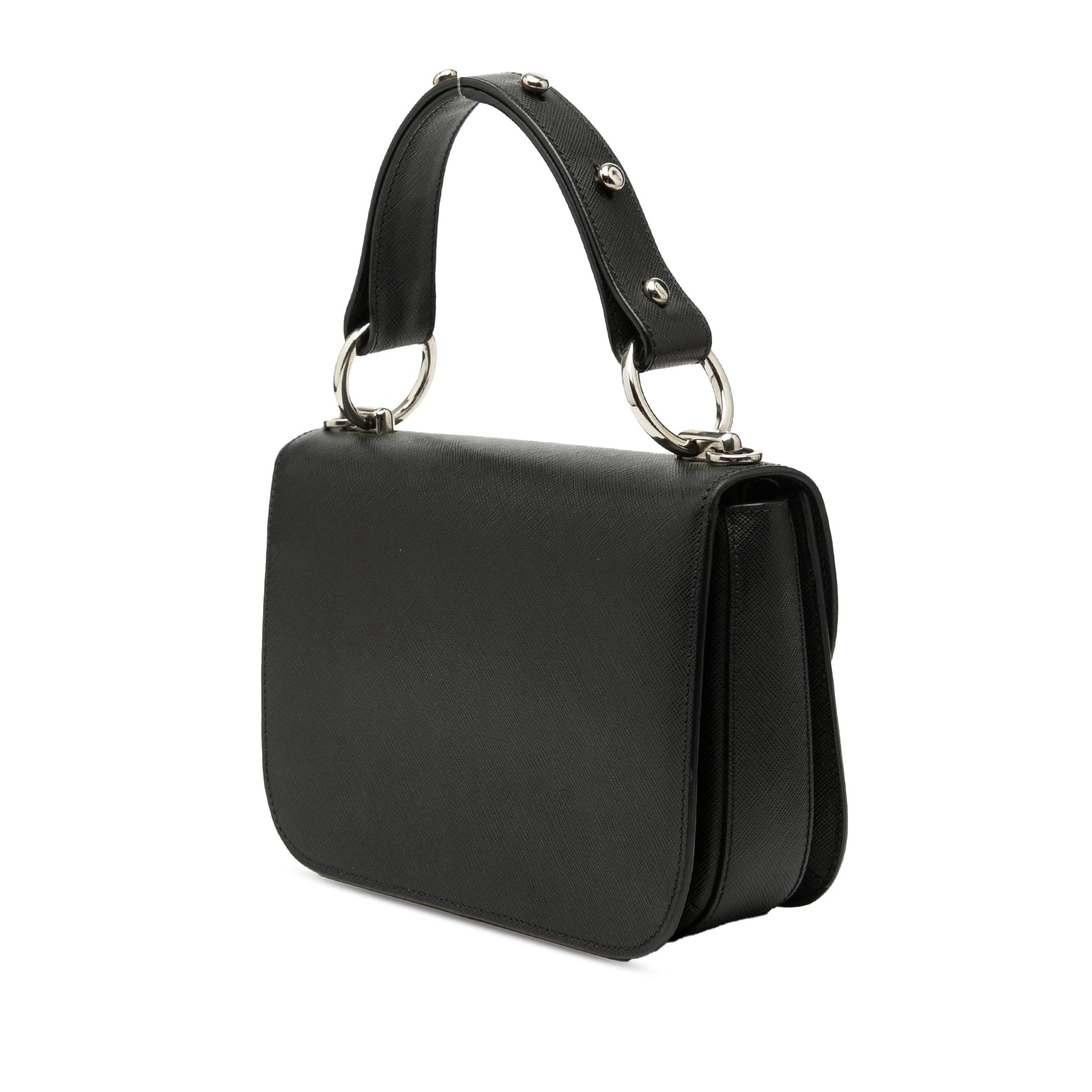 Prada Saffiano Lux Arcade Satchel
