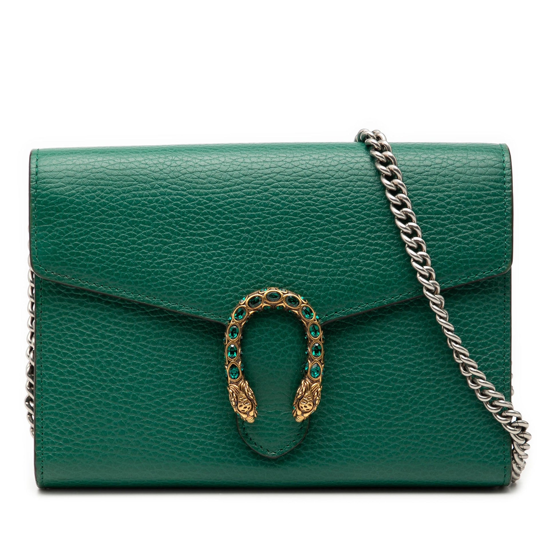 Gucci Leather Dionysus Wallet on Chain