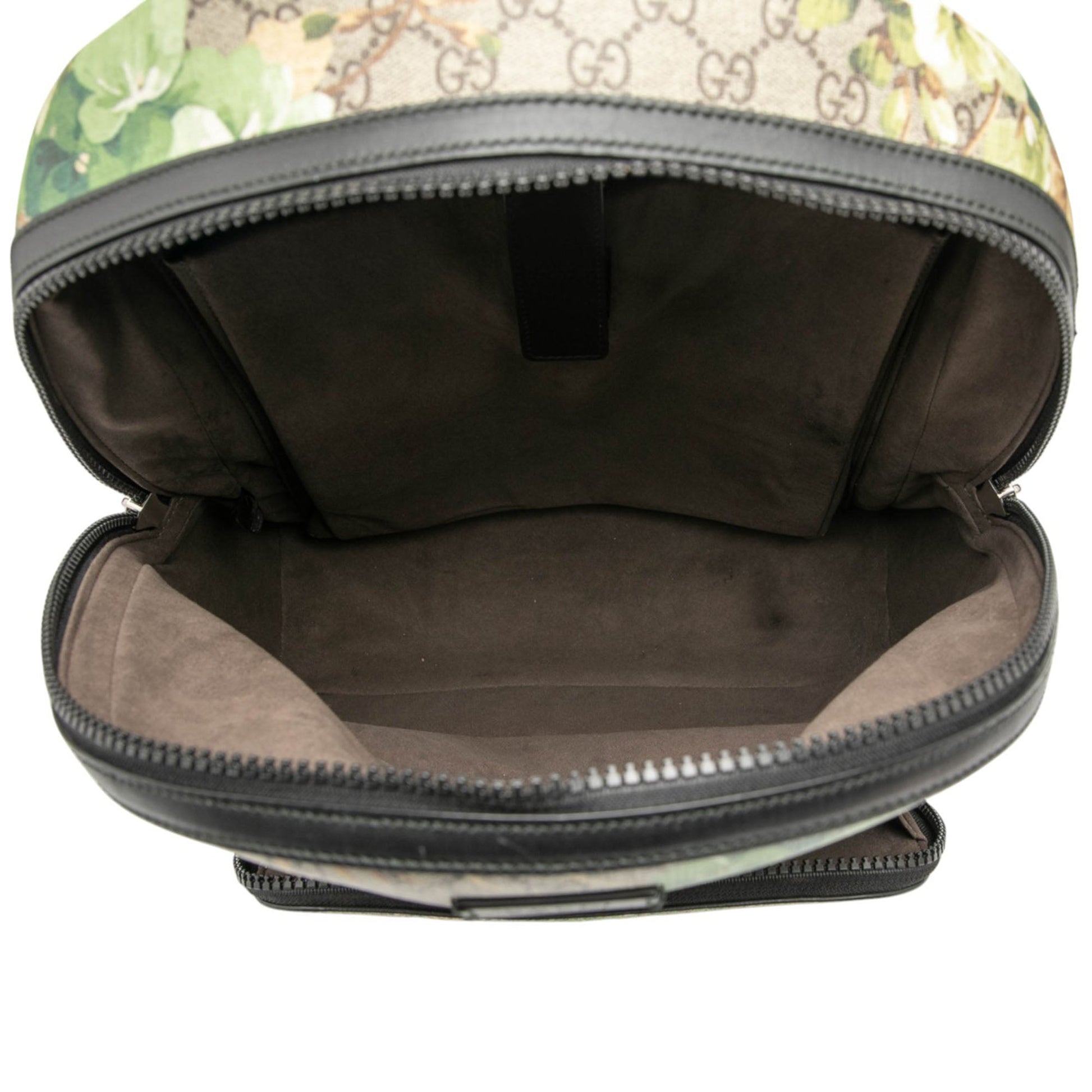 Gucci Medium GG Supreme Blooms Eden Backpack