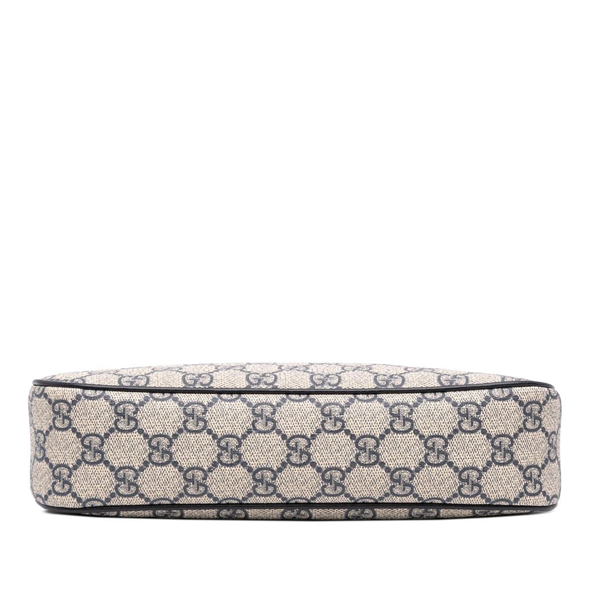 Gucci Small GG Supreme Web Ophidia Satchel — Beige