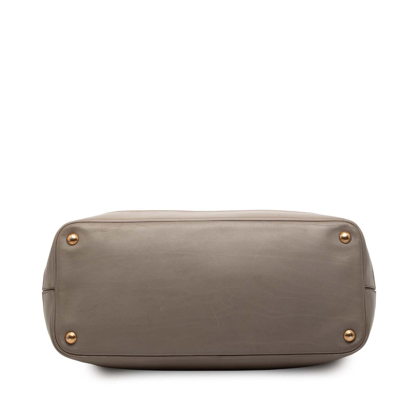 Prada Large City Calf Double Handle Shopping Tote