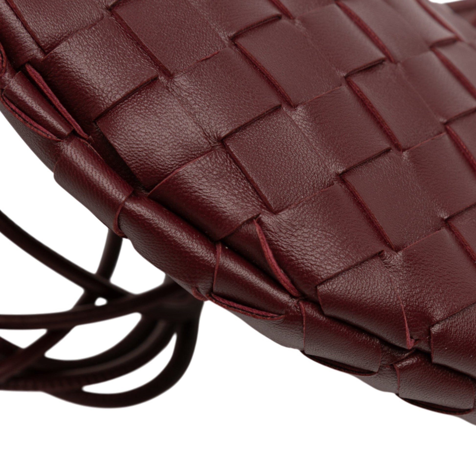 Bottega Veneta Baby Lambskin Intrecciato Sardine Satchel