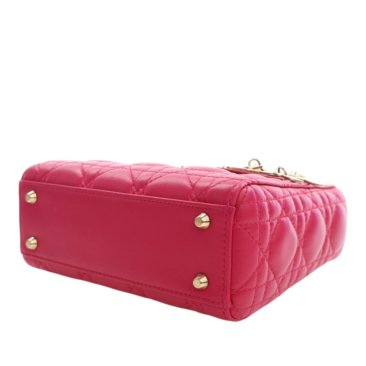 Dior Mini Lambskin Cannage Lady Dior
