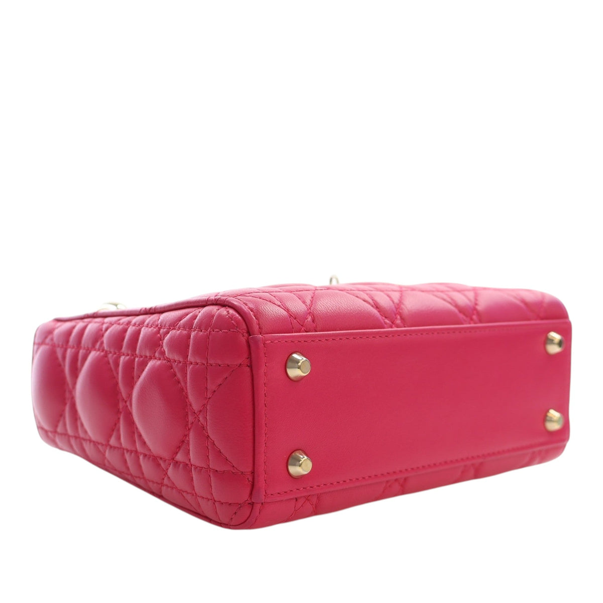 Dior Mini Lambskin Cannage Lady Dior