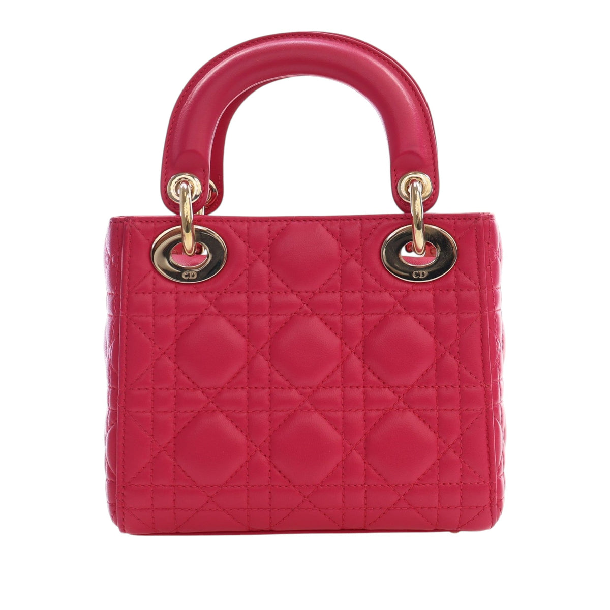 Dior Mini Lambskin Cannage Lady Dior