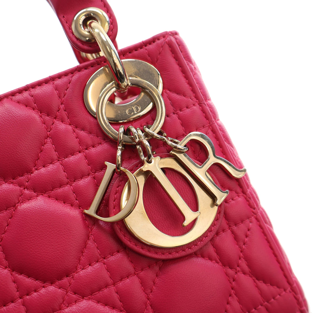 Dior Mini Lambskin Cannage Lady Dior