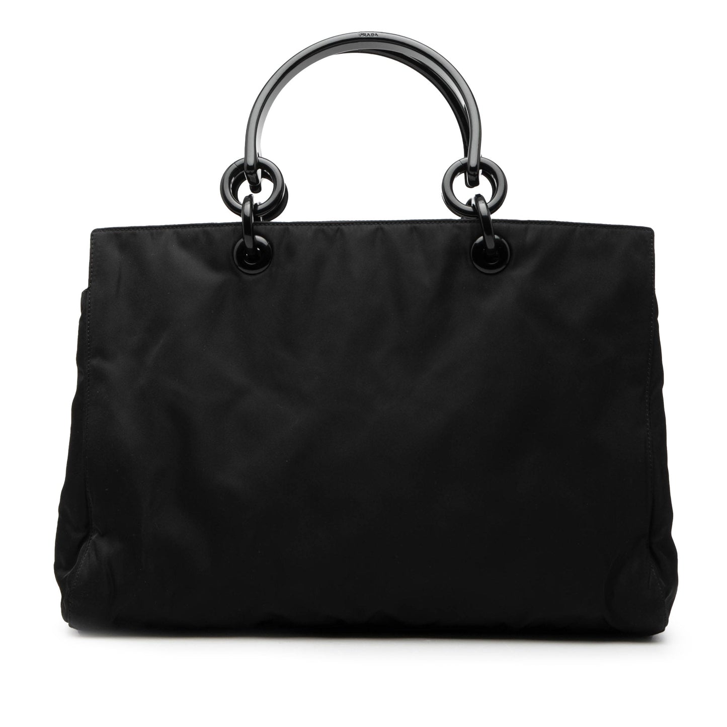 Tessuto Acrylic Handle Bag