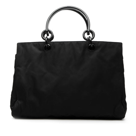 Tessuto Acrylic Handle Bag