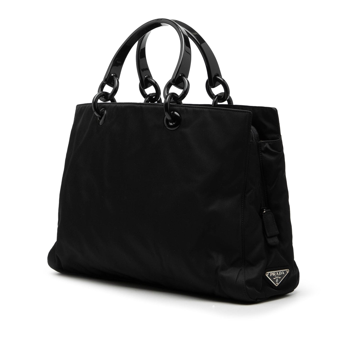 Tessuto Acrylic Handle Bag
