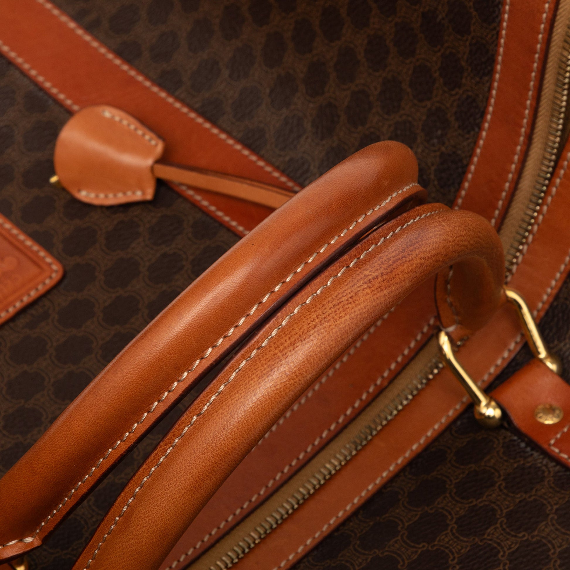 Celine Macadam Coated Canvas Travel Bag