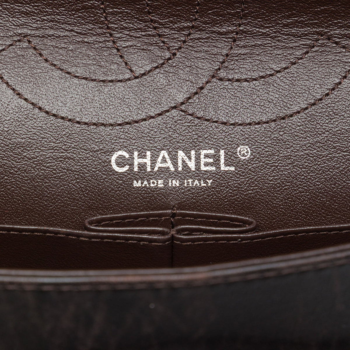 Chanel Quilted Patent Reissue 2.55 Double Flap 226 — Brown