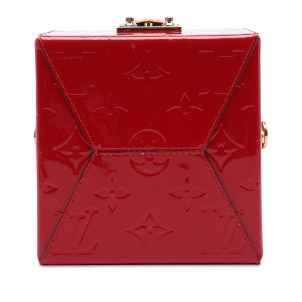 Louis Vuitton Monogram Vernis Bleecker Box Vanity Bag