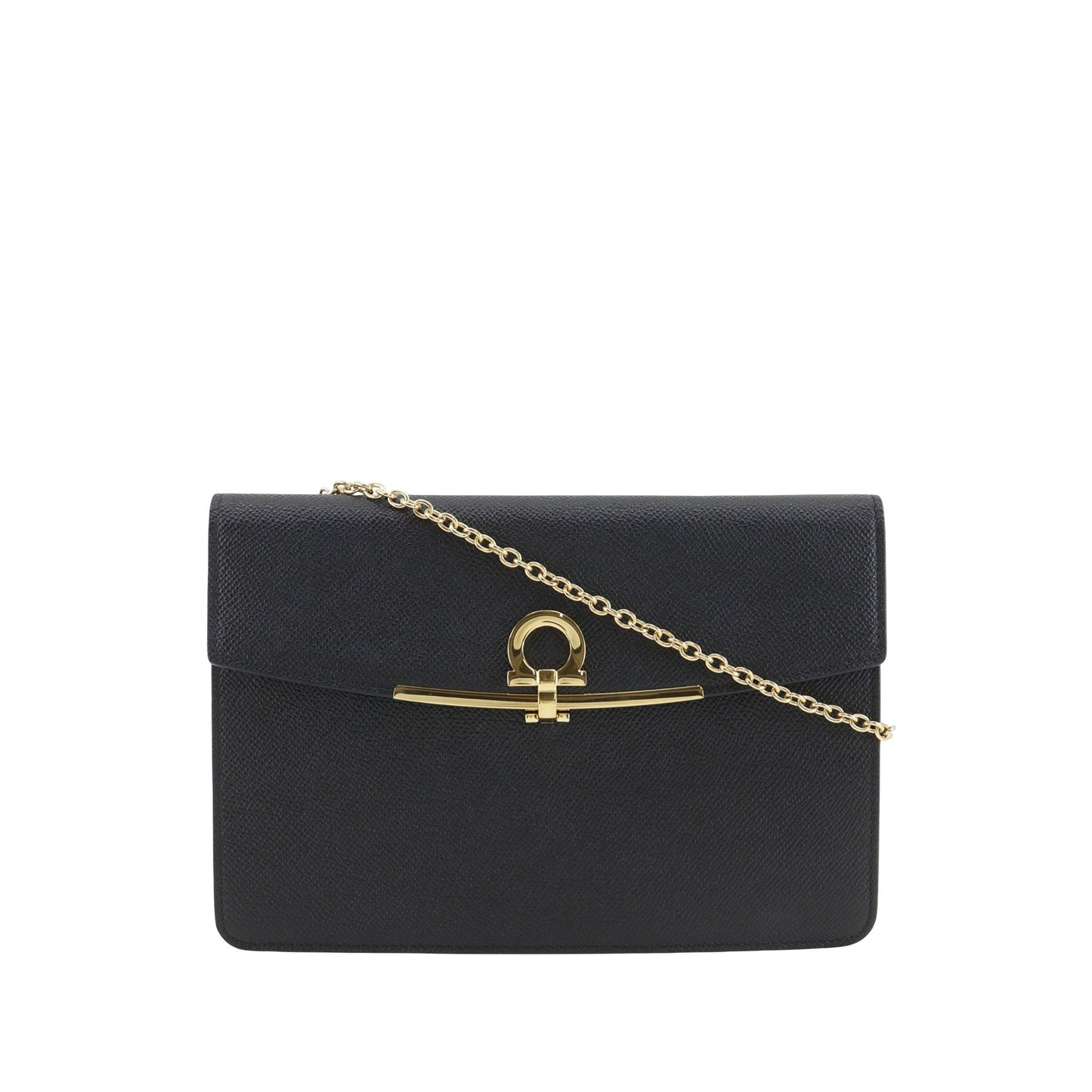 Ferragamo Leather Gancini Icona Crossbody