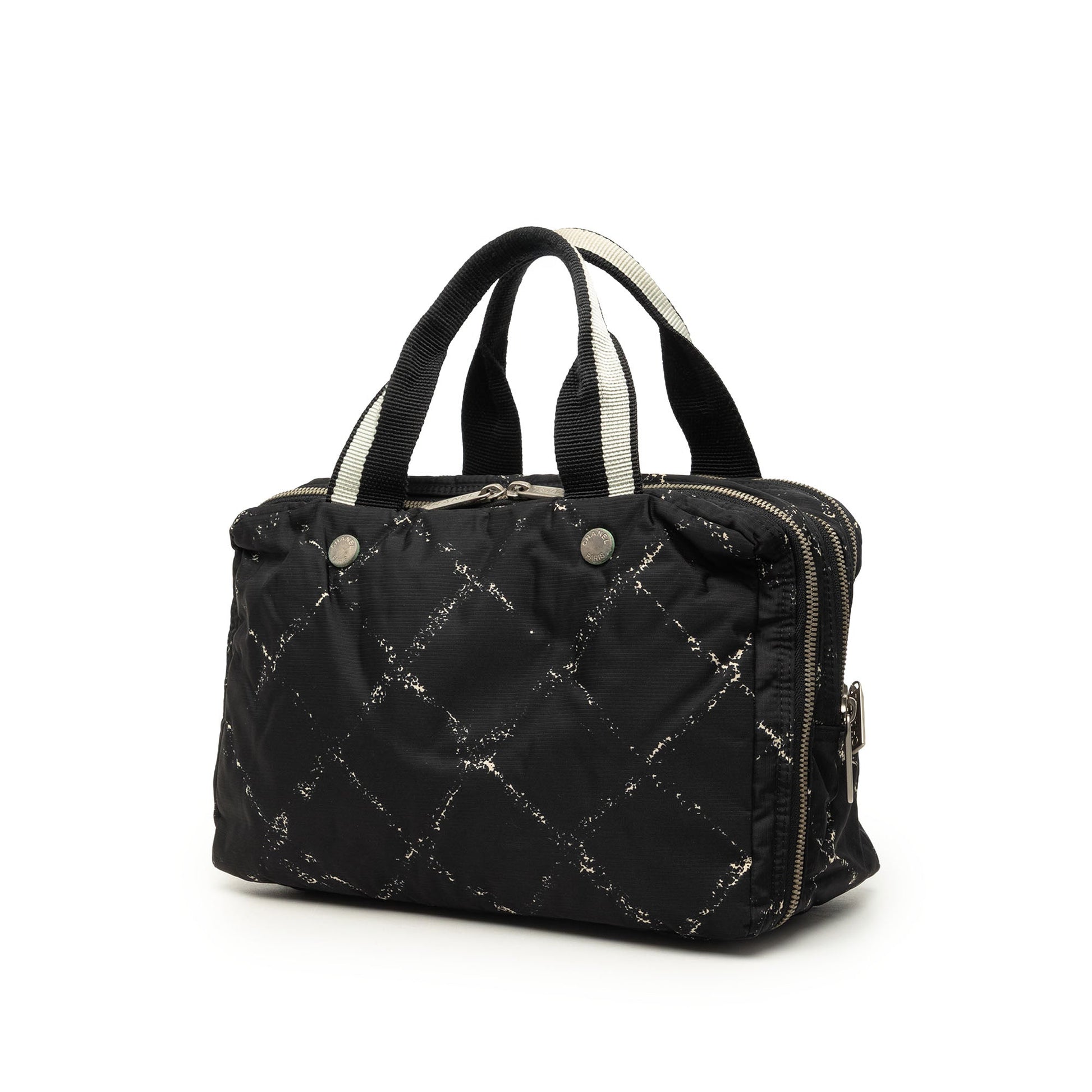 Chanel Old Travel Line Nylon Handbag