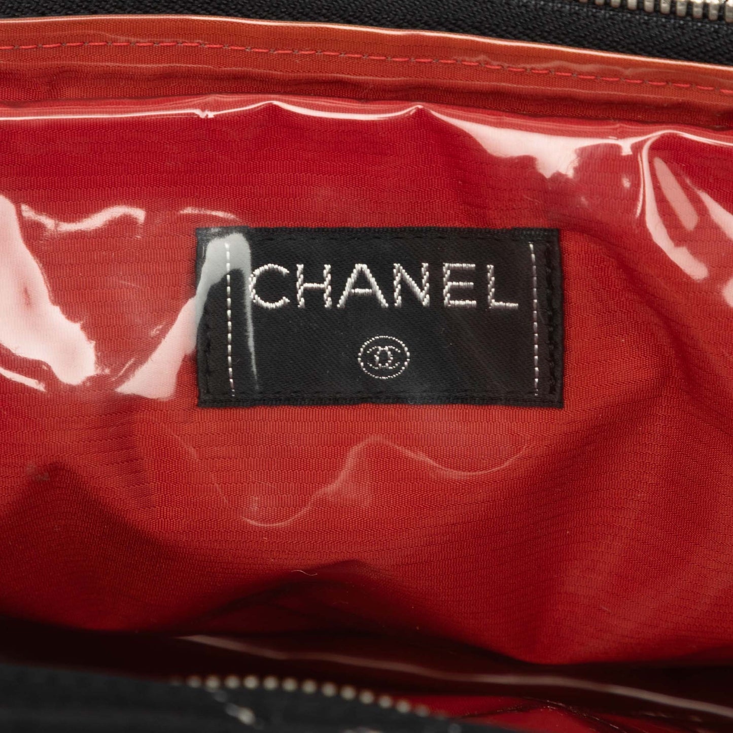 Chanel Old Travel Line Nylon Handbag