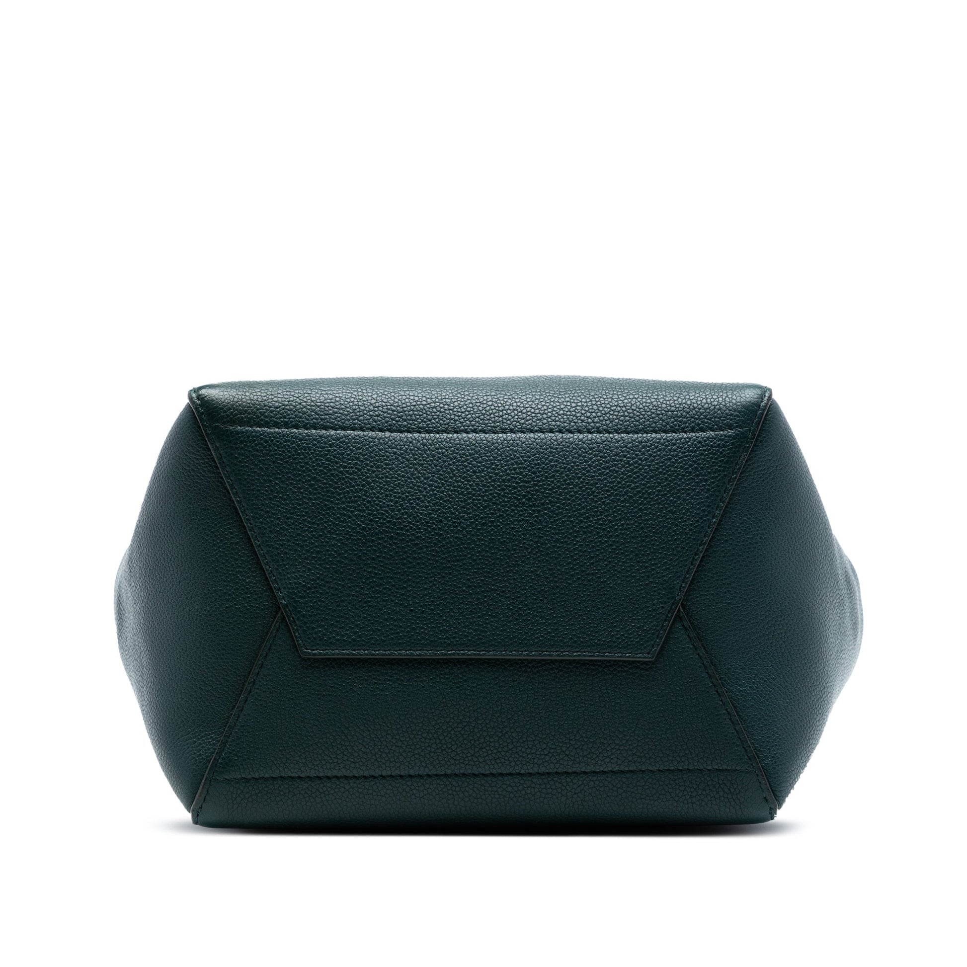 Celine Medium Leather Seau Sangle Bucket Bag