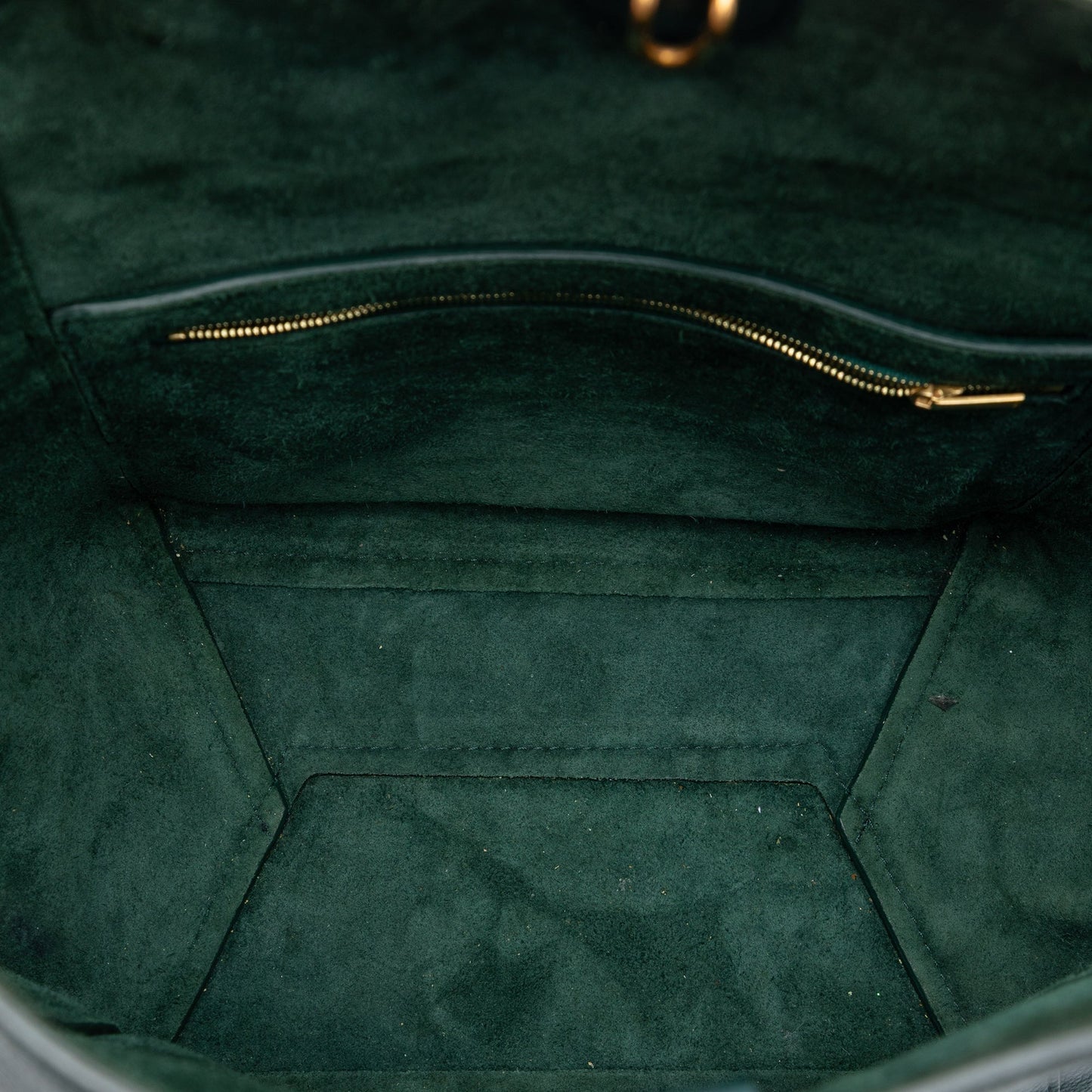 Celine Medium Leather Seau Sangle Bucket Bag