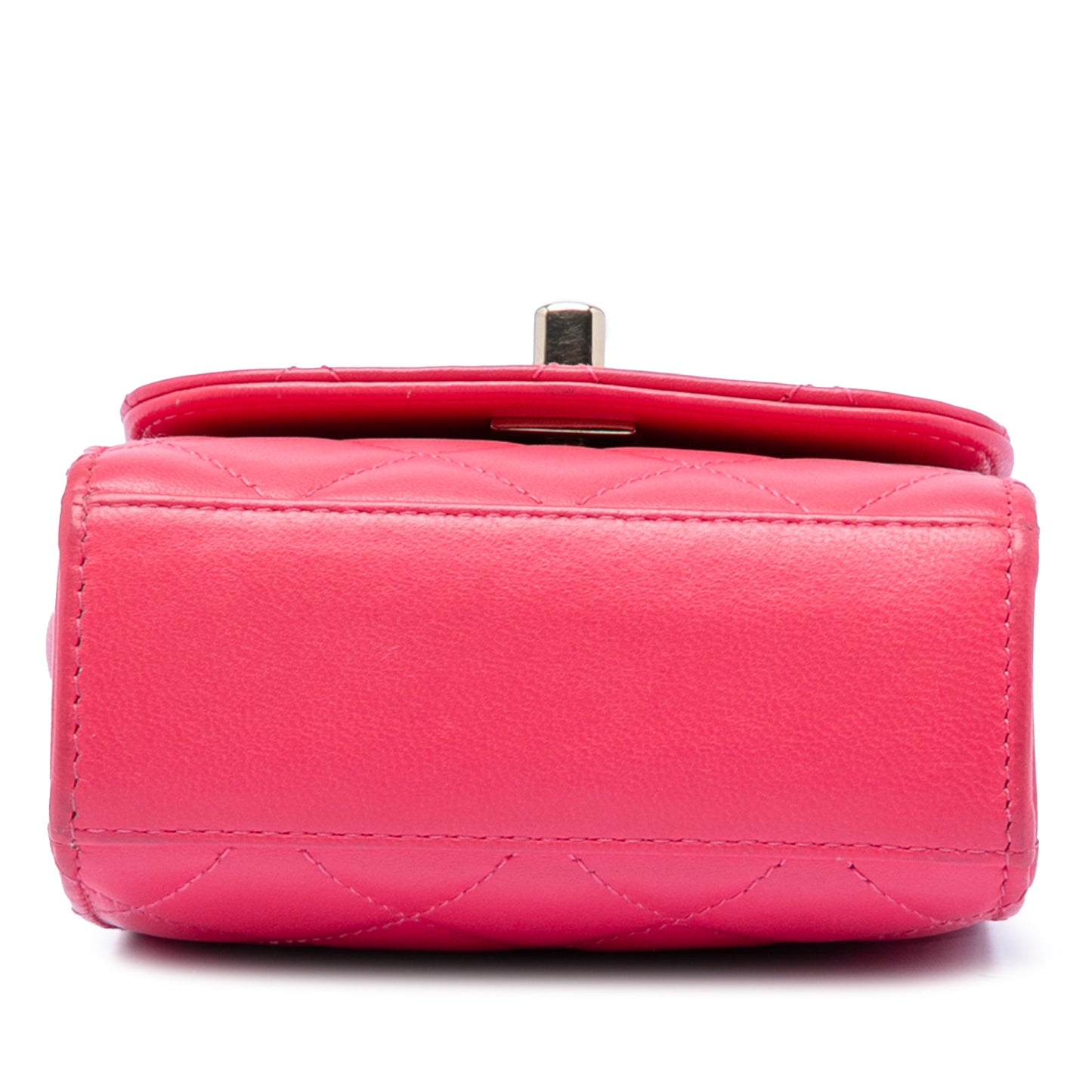 Chanel Mini Quilted Lambskin Trendy CC Clutch With Chain