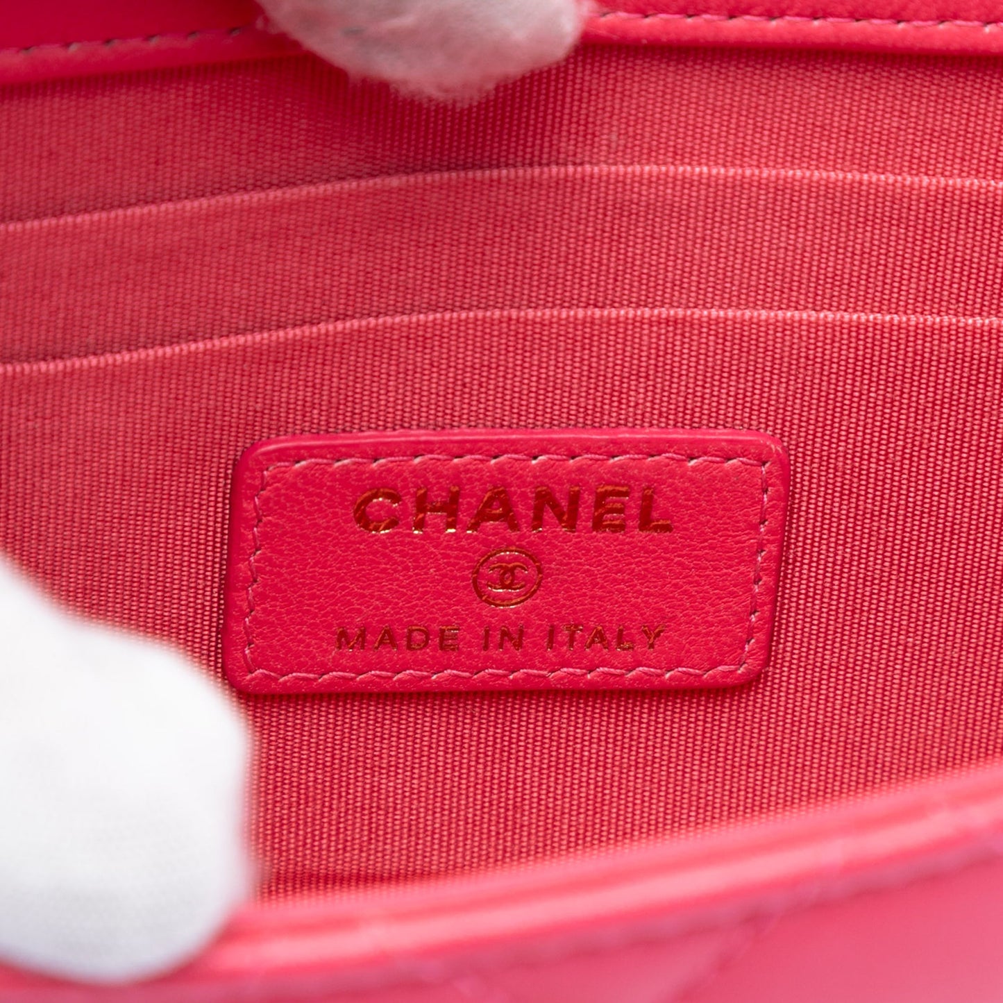 Chanel Mini Quilted Lambskin Trendy CC Clutch With Chain