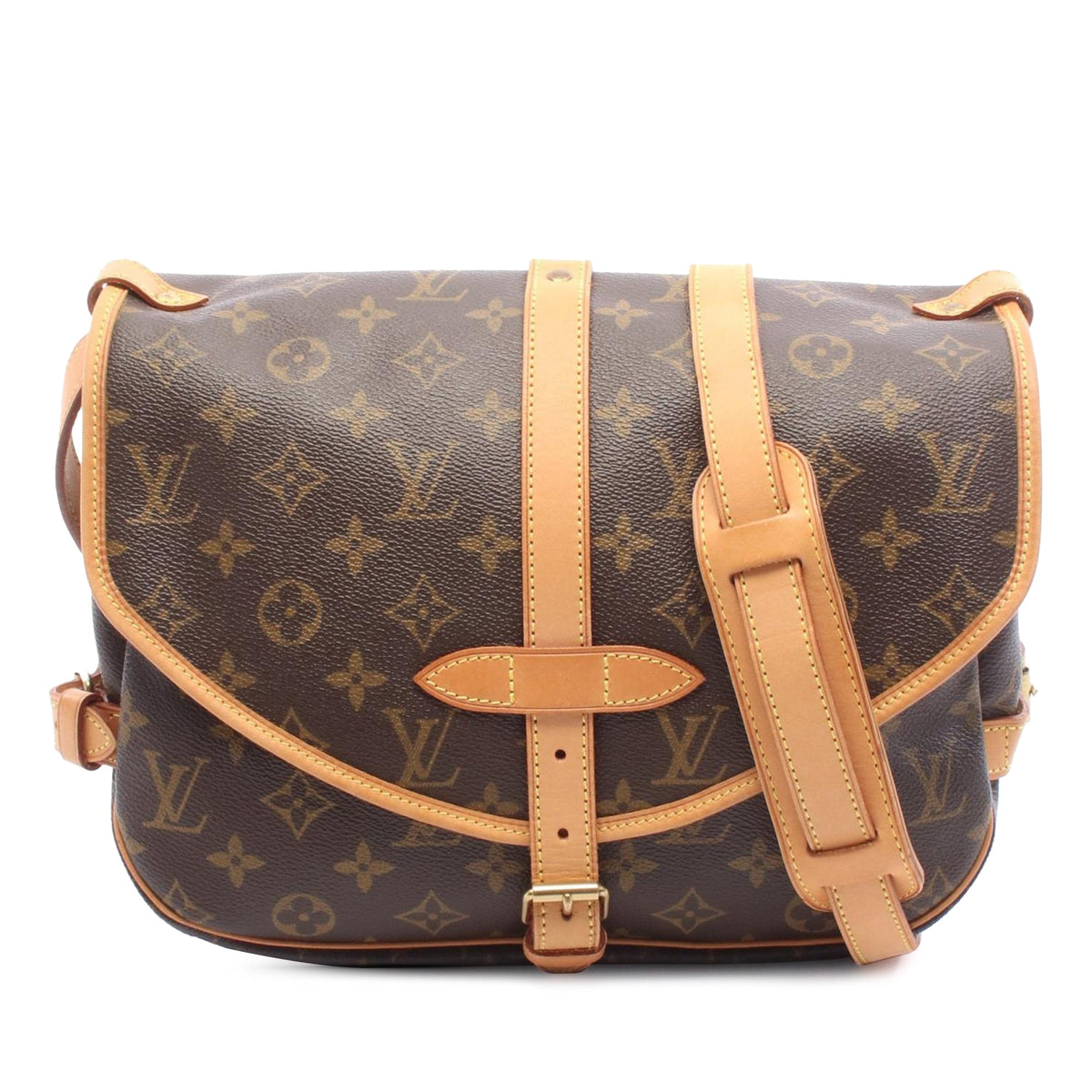 Louis Vuitton Monogram Saumur 30 — Brown