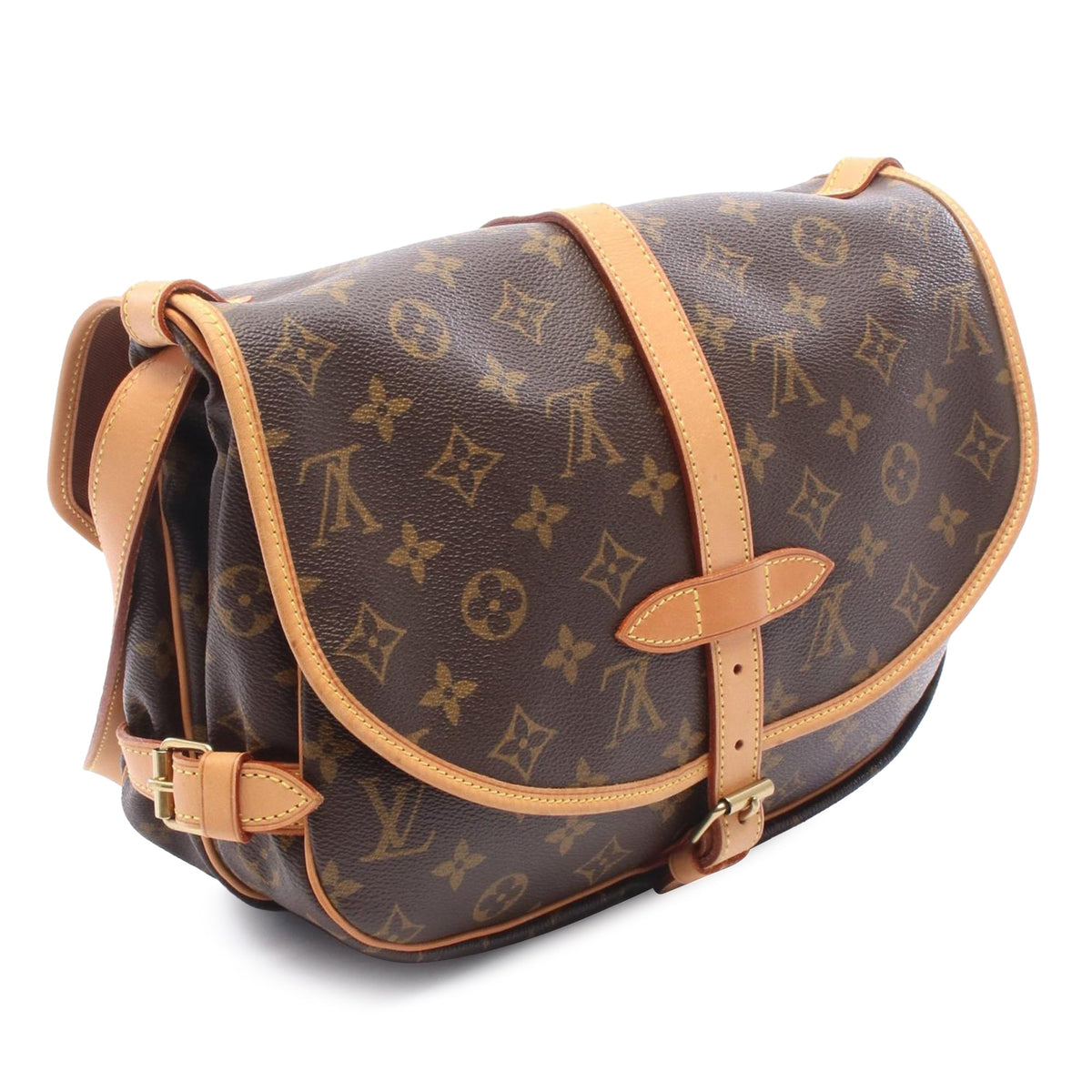 Louis Vuitton Monogram Saumur 30 — Brown