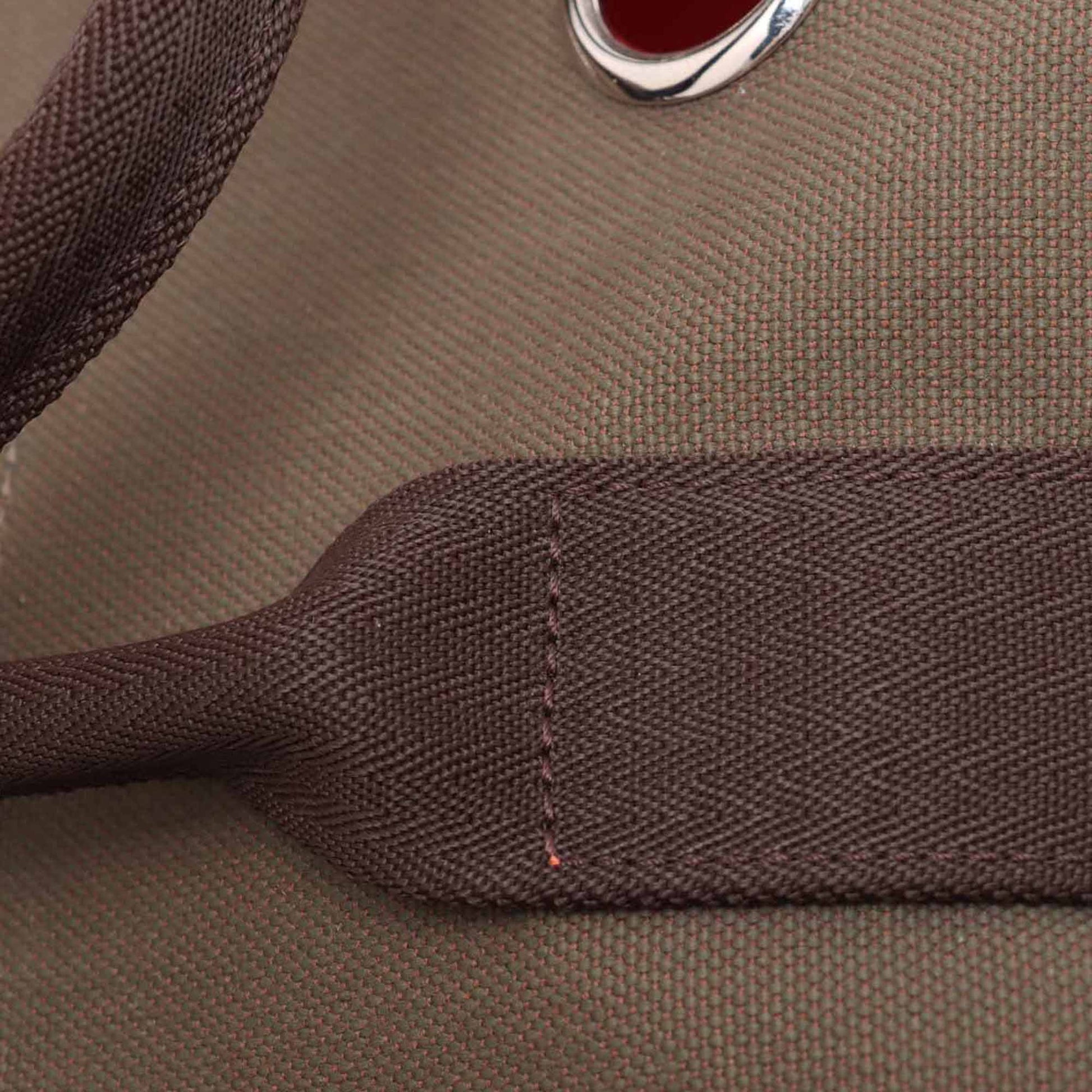 Hermès Toile Military Dog Carrier