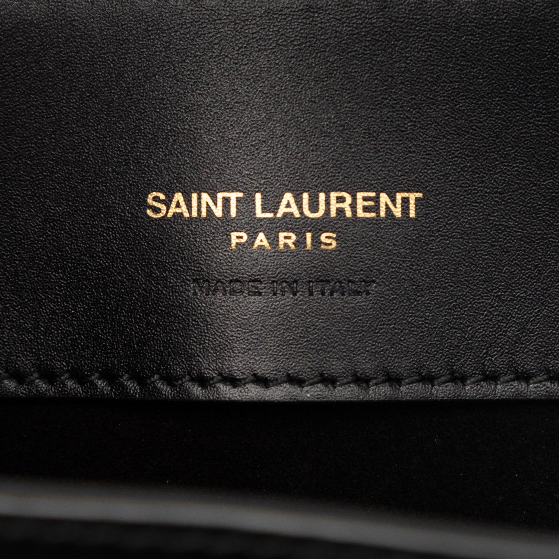 Saint Laurent Mini Shiny Calfskin Le 37 Bucket Bag