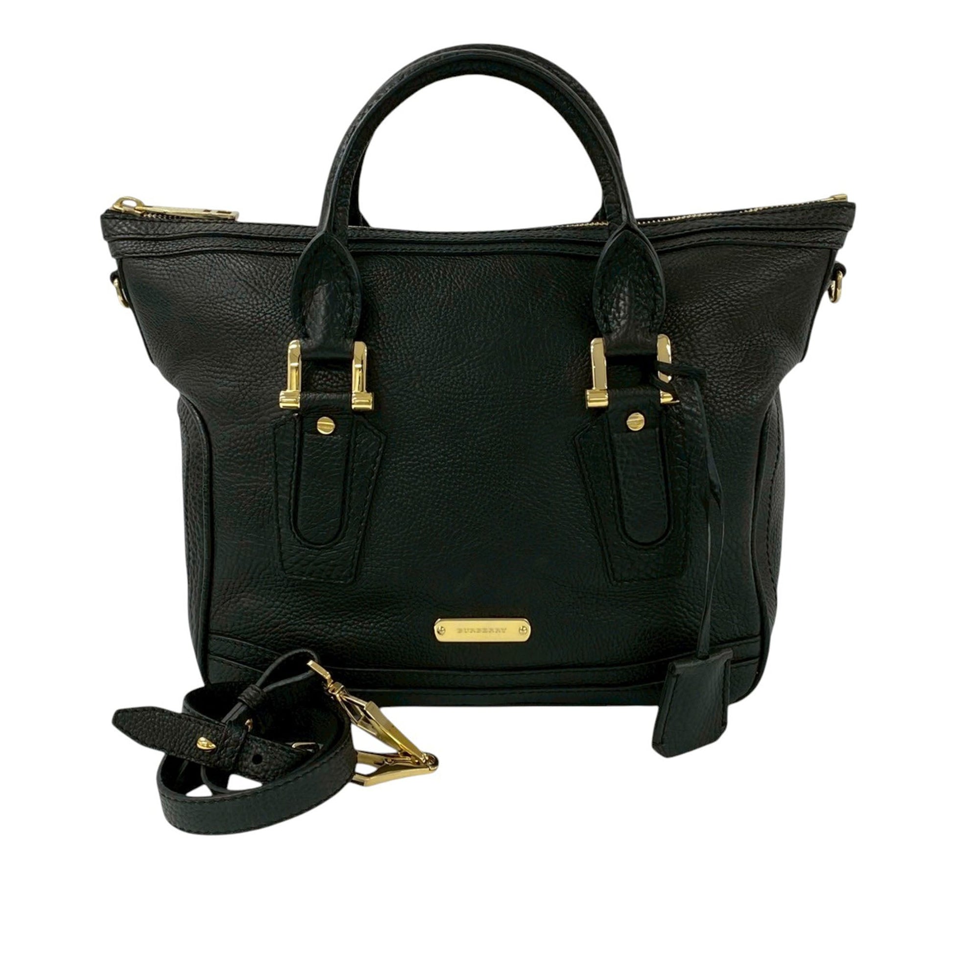Grained Calfskin Kirley Satchel