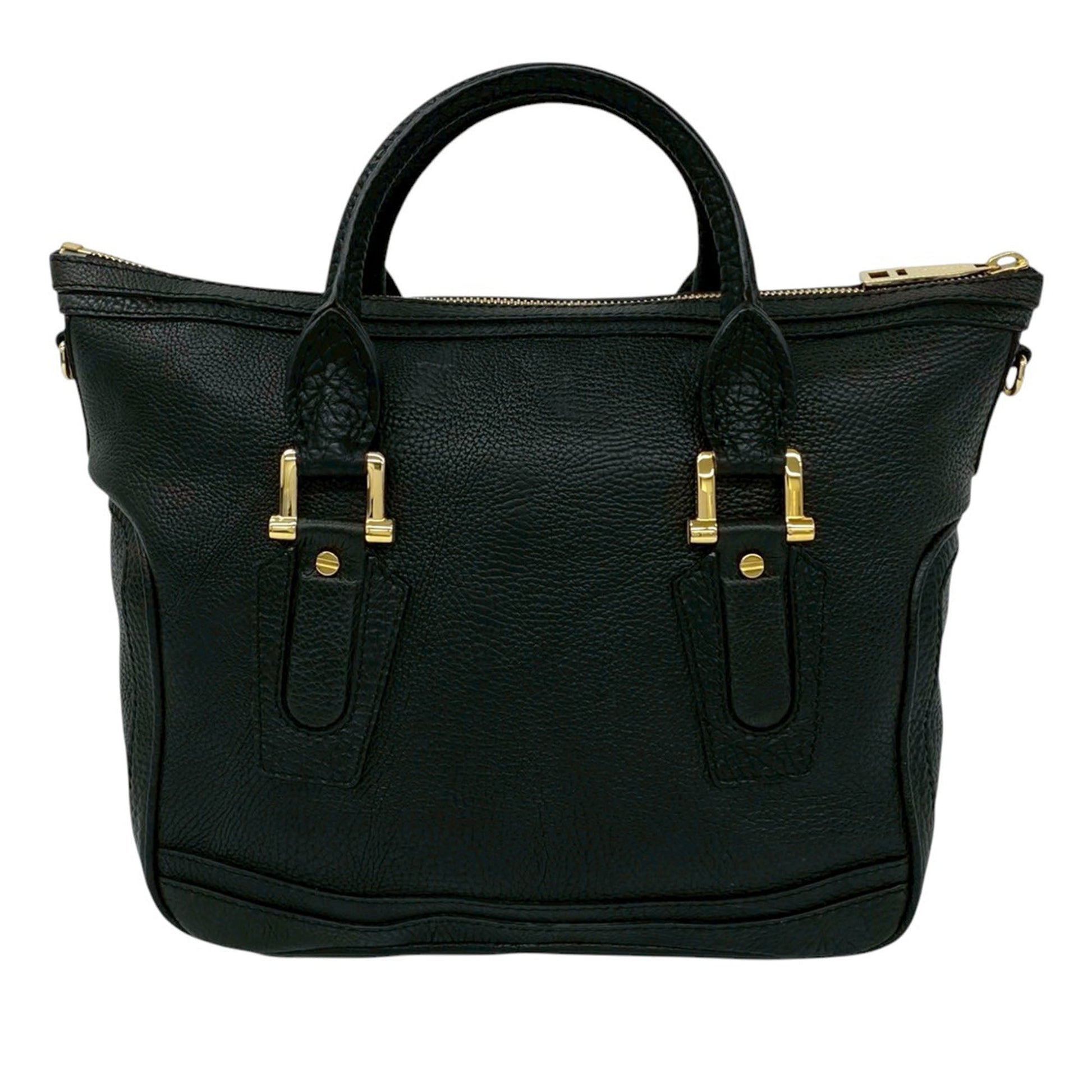 Grained Calfskin Kirley Satchel