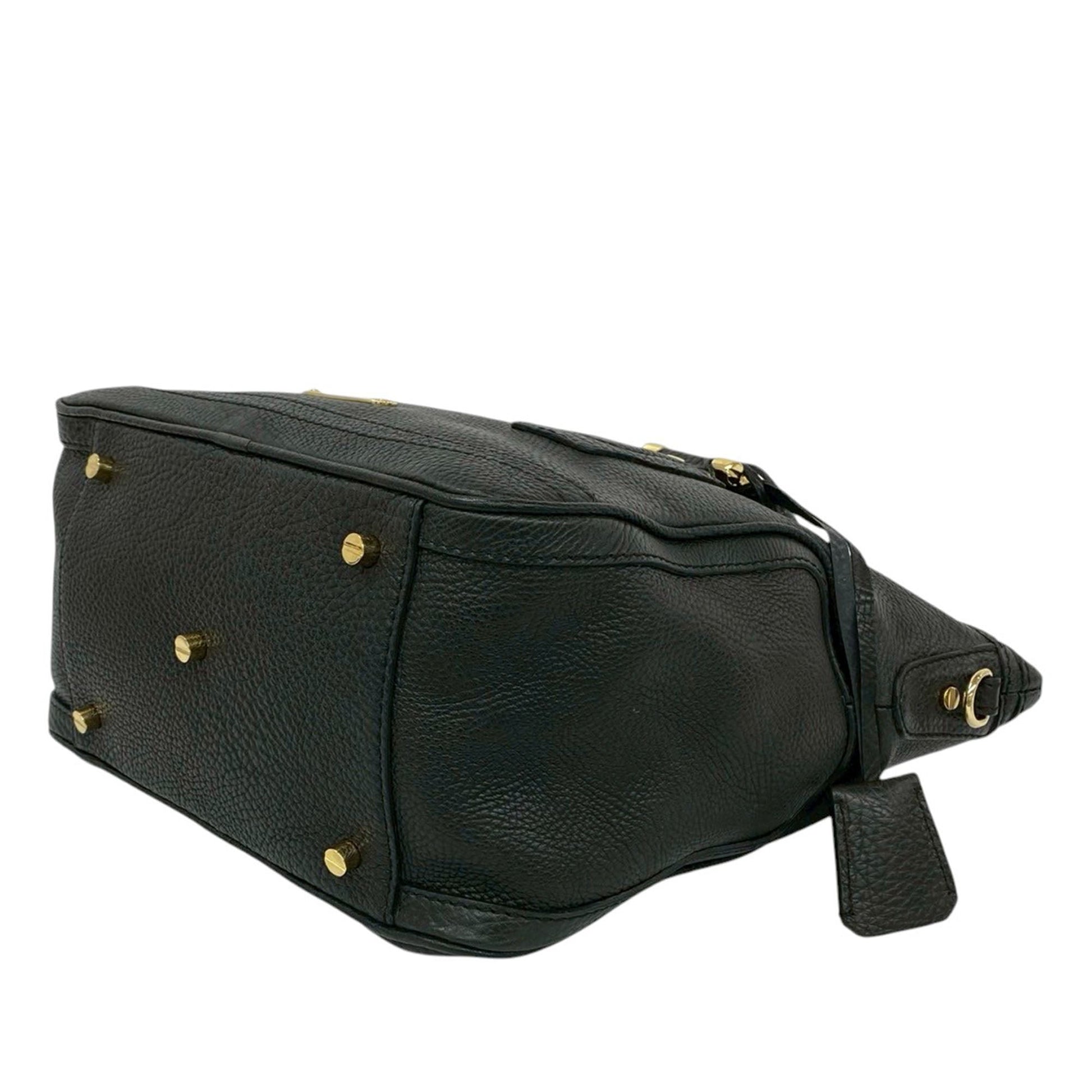 Grained Calfskin Kirley Satchel
