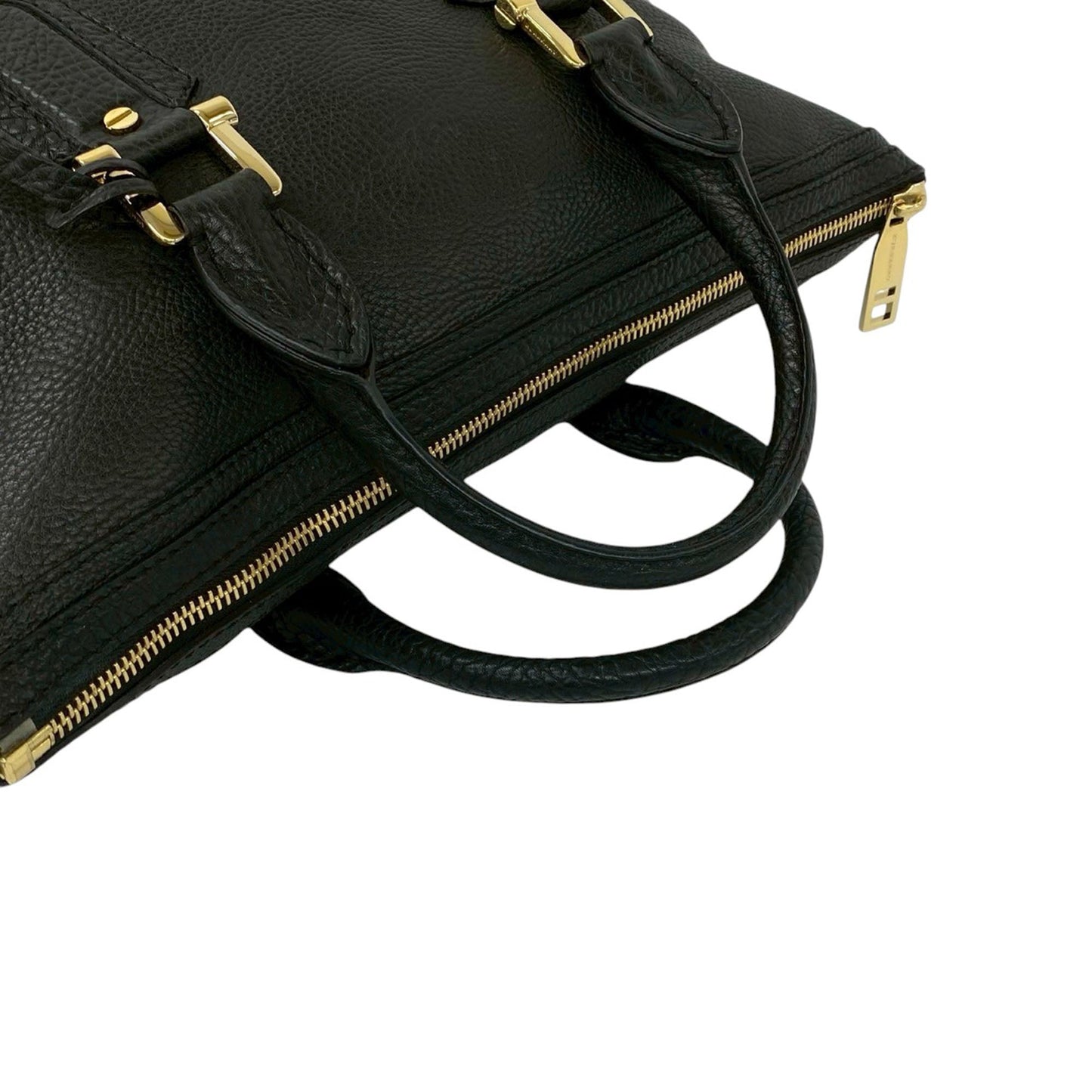 Grained Calfskin Kirley Satchel