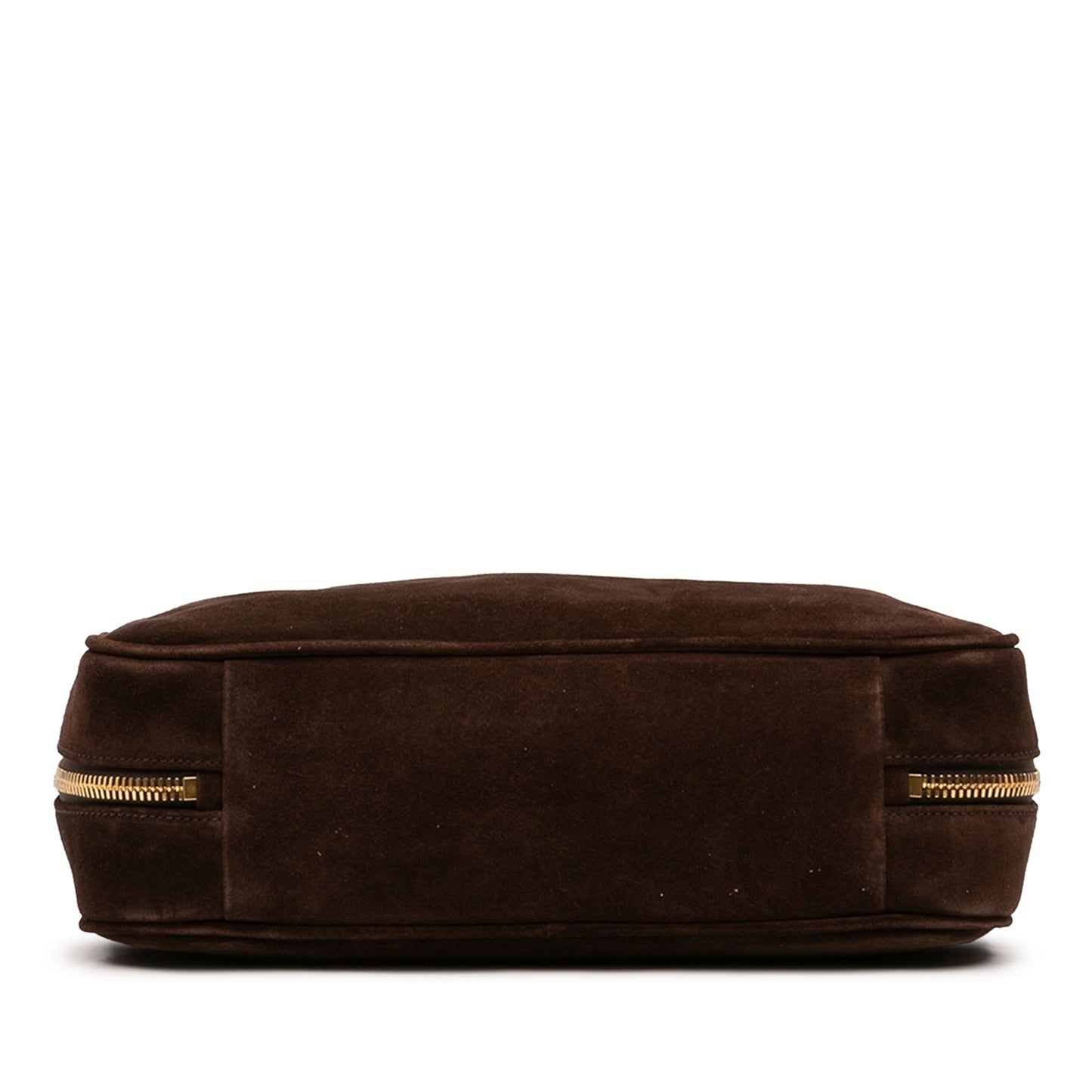 Miu Miu Large Suede Logo Beau Shoulder Bag