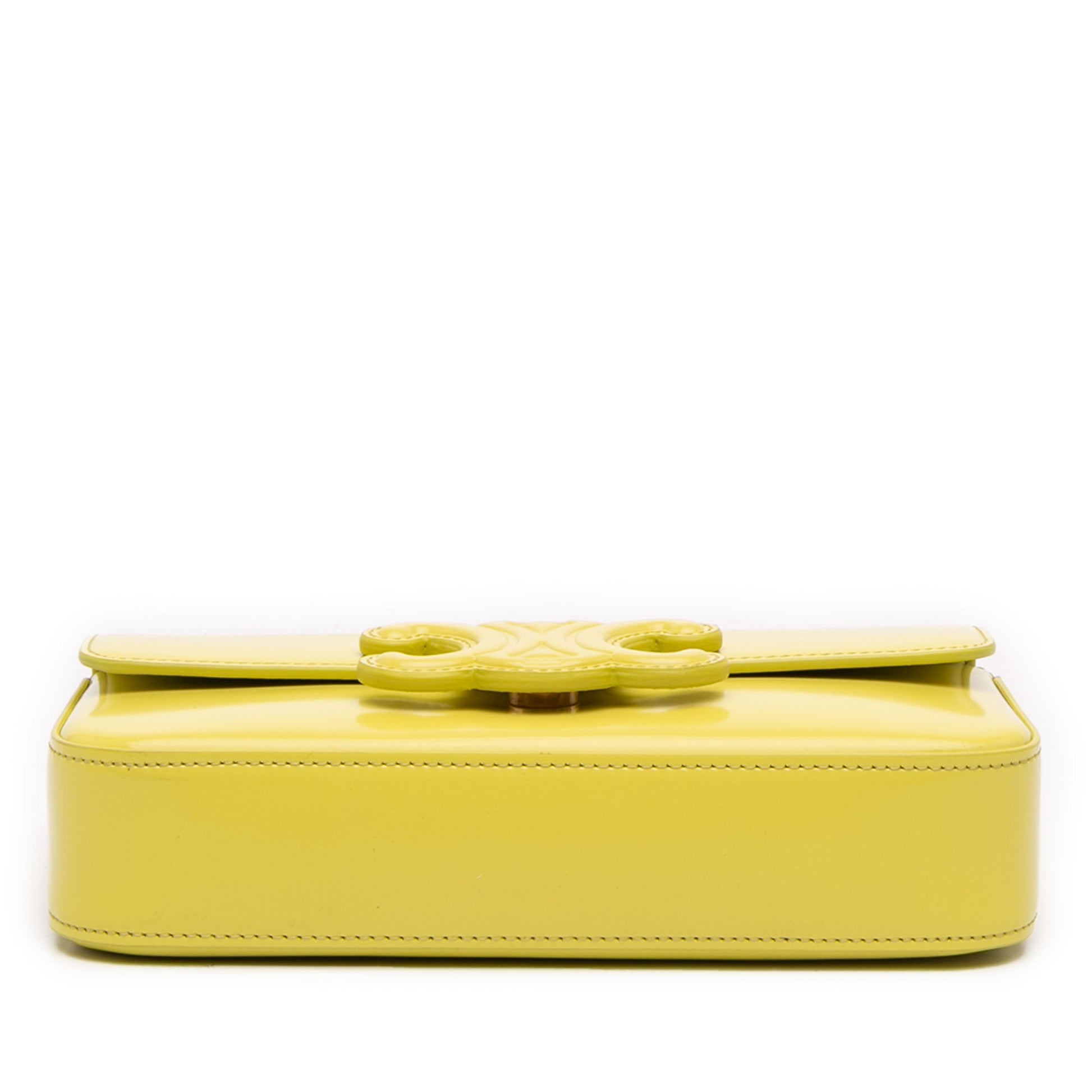 Celine Shiny Calfskin Claude Chain Shoulder Bag