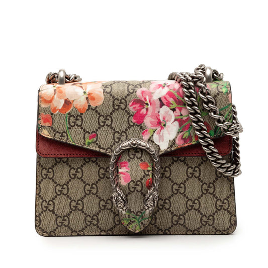 Gucci Small GG Supreme Blooms Dionysus Crossbody