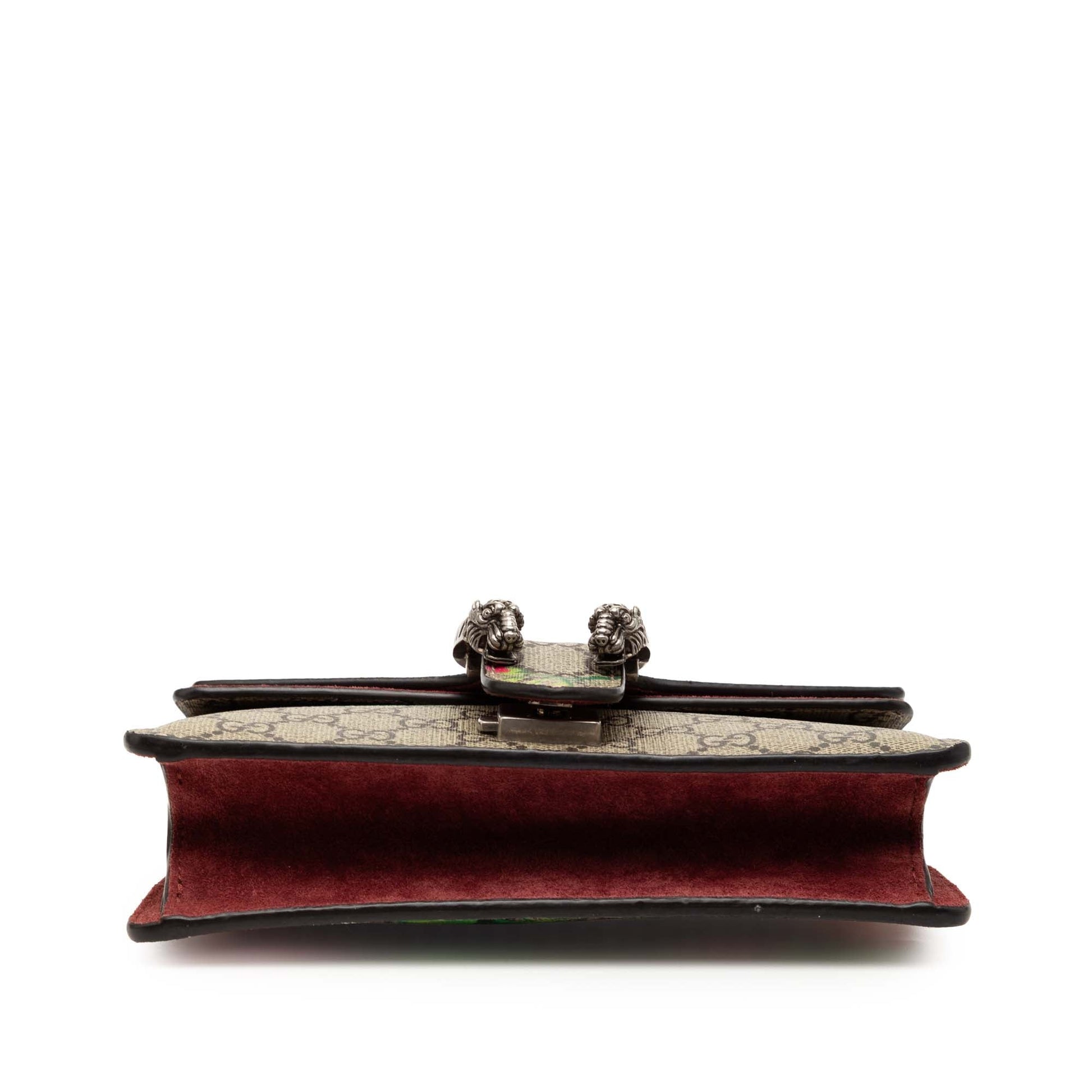 Gucci Small GG Supreme Blooms Dionysus Crossbody