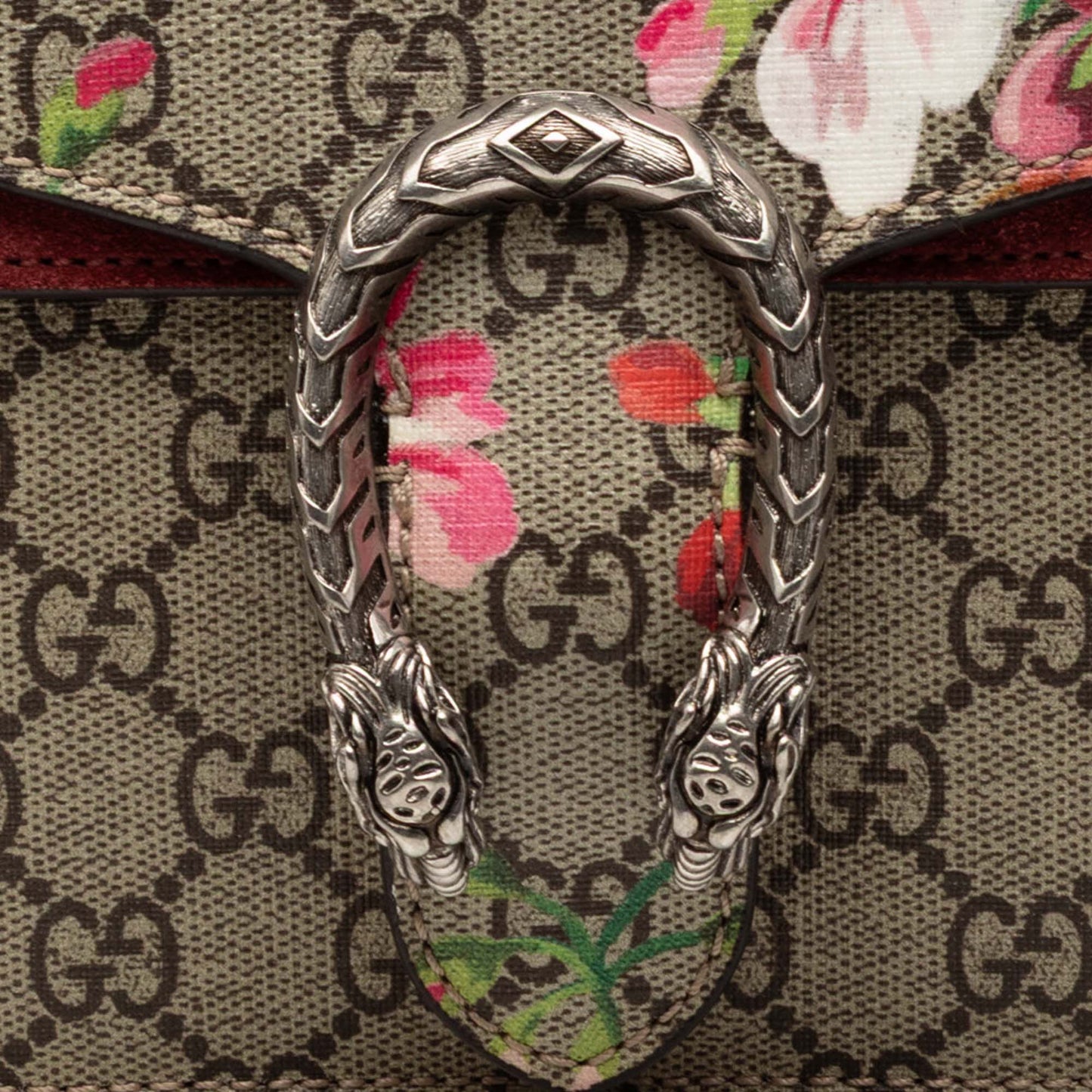Gucci Small GG Supreme Blooms Dionysus Crossbody